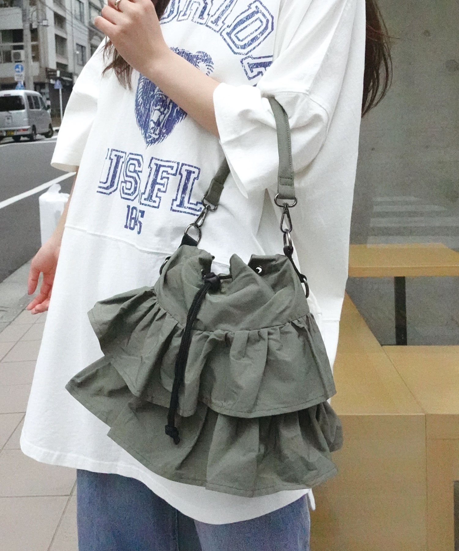 CORNERS｜2段フリルバッグ | Rakuten Fashion(楽天ファッション／旧