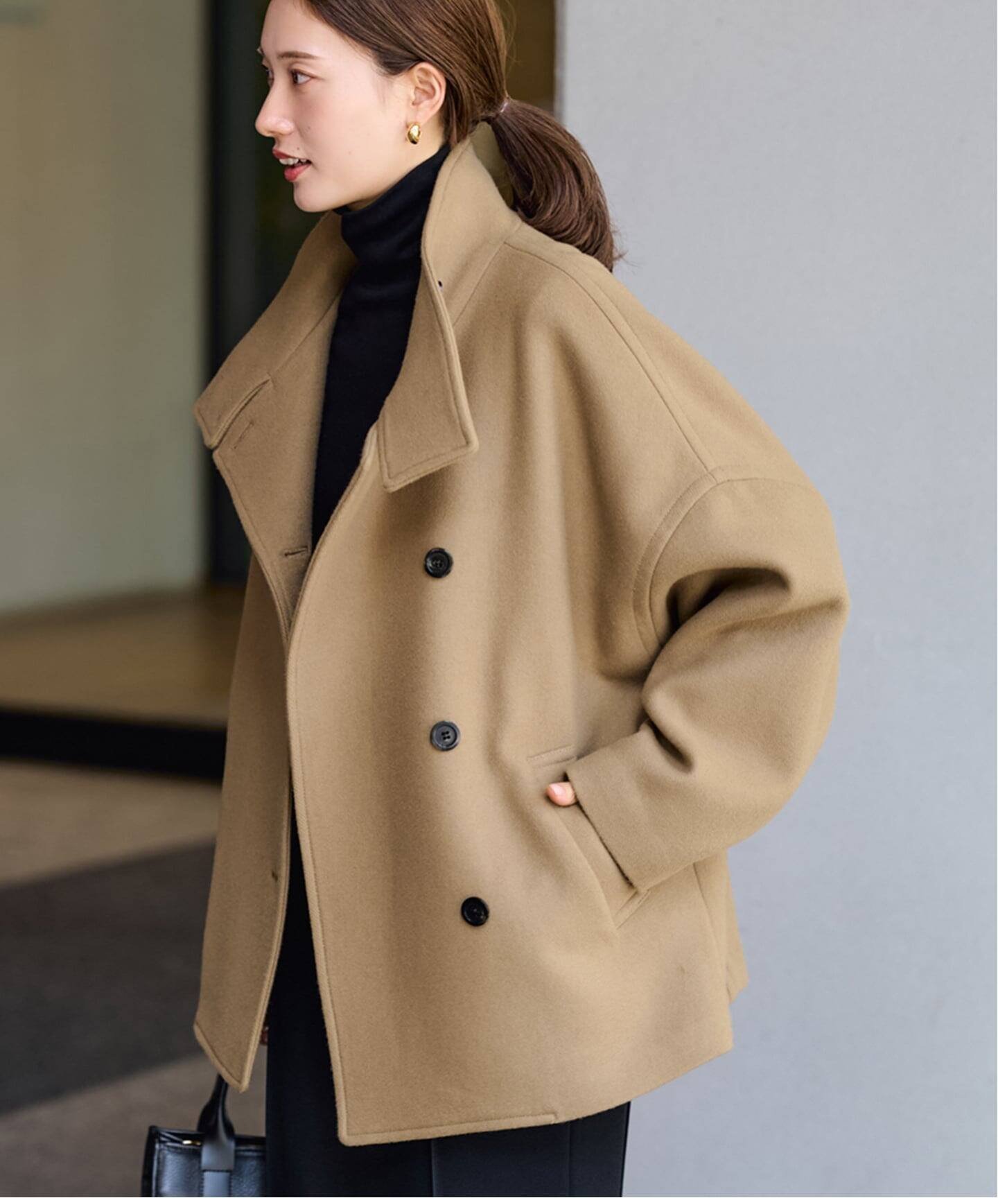 FRAMeWORK｜≪追加≫メルトンコクーンコート2 | Rakuten Fashion(楽天