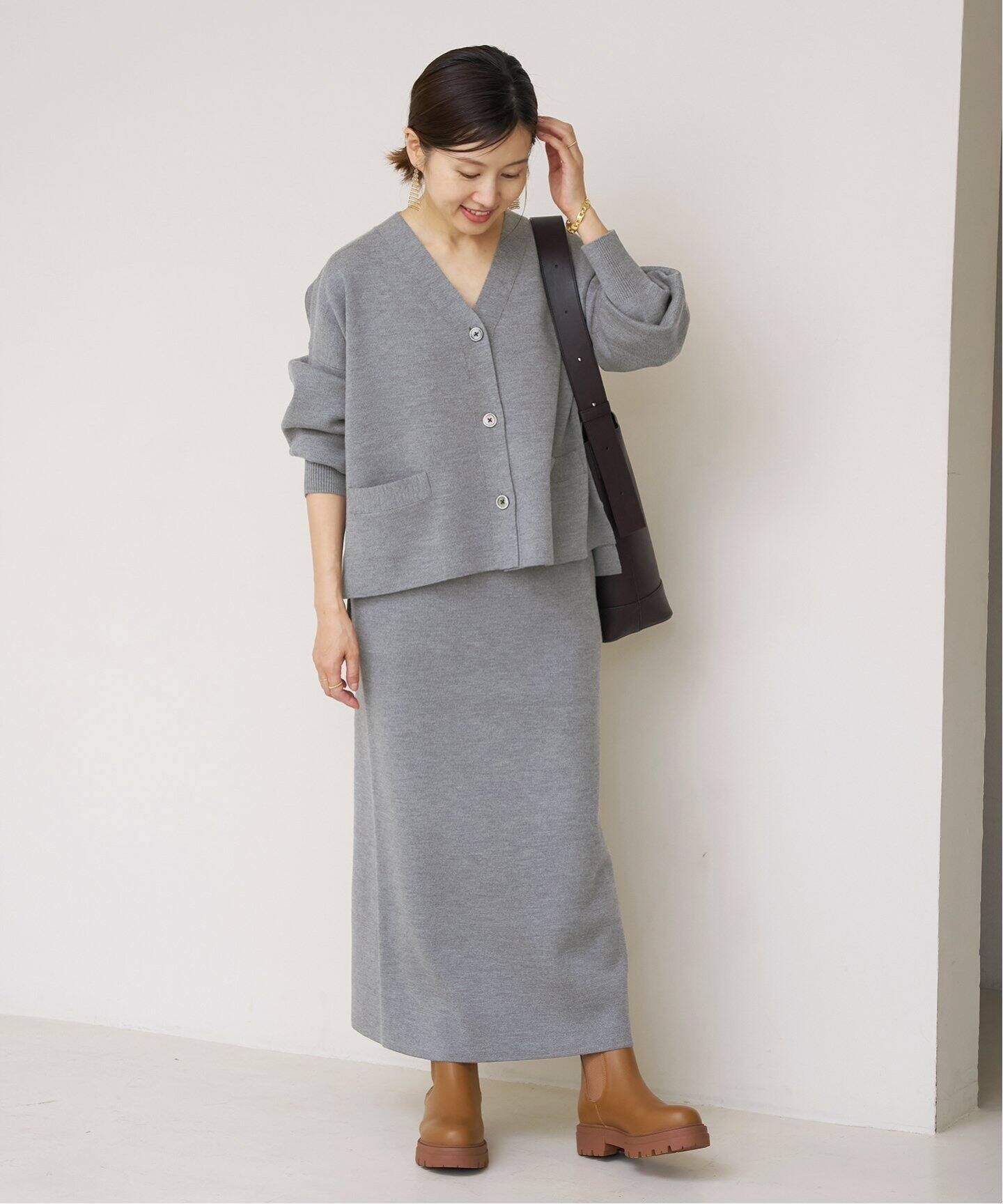 IENA｜スーパーファインスムース ショートカーディガン | Rakuten