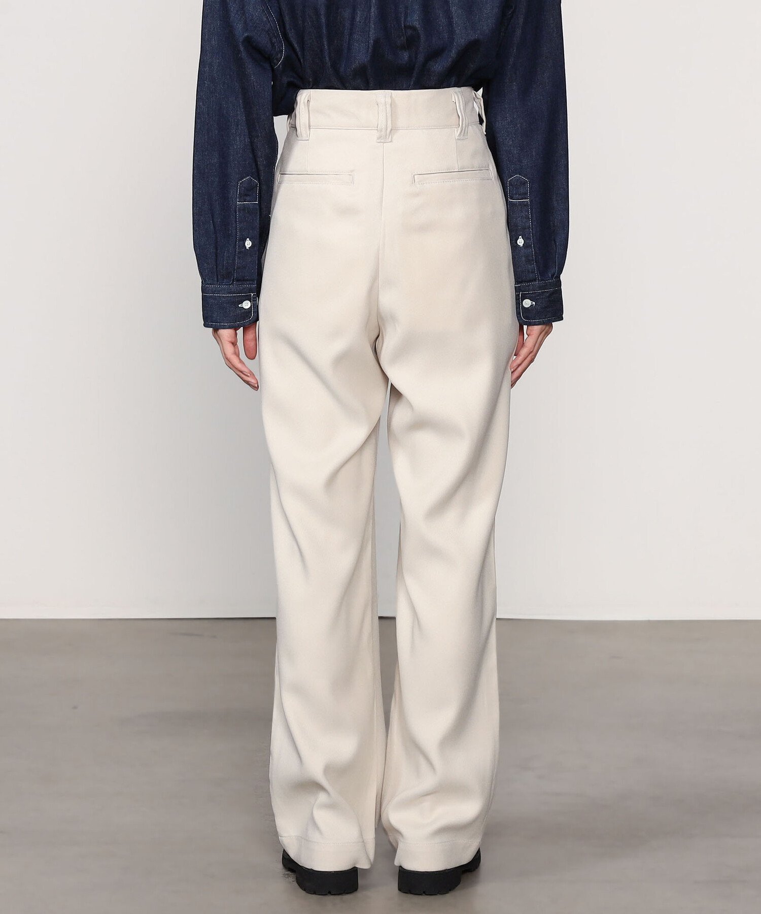 【限定】THE SHINZONE Bshop別注 トムボーイパンツ ベージュ34 THE SHINZONE |〈別注〉TOMBOY PANTS WOMEN（その他パンツ）｜THE