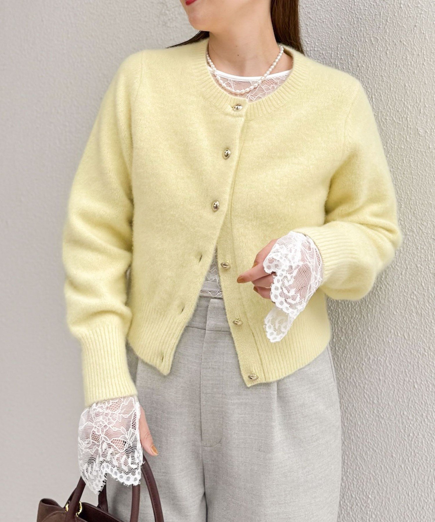 NOLLEY'S｜ウォッシャブルラッセルレースTブラウス | Rakuten Fashion