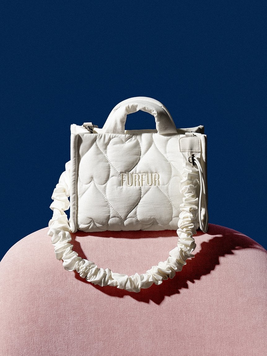FURFUR｜【限定カラー】ハートキルティングバッグ | Rakuten Fashion