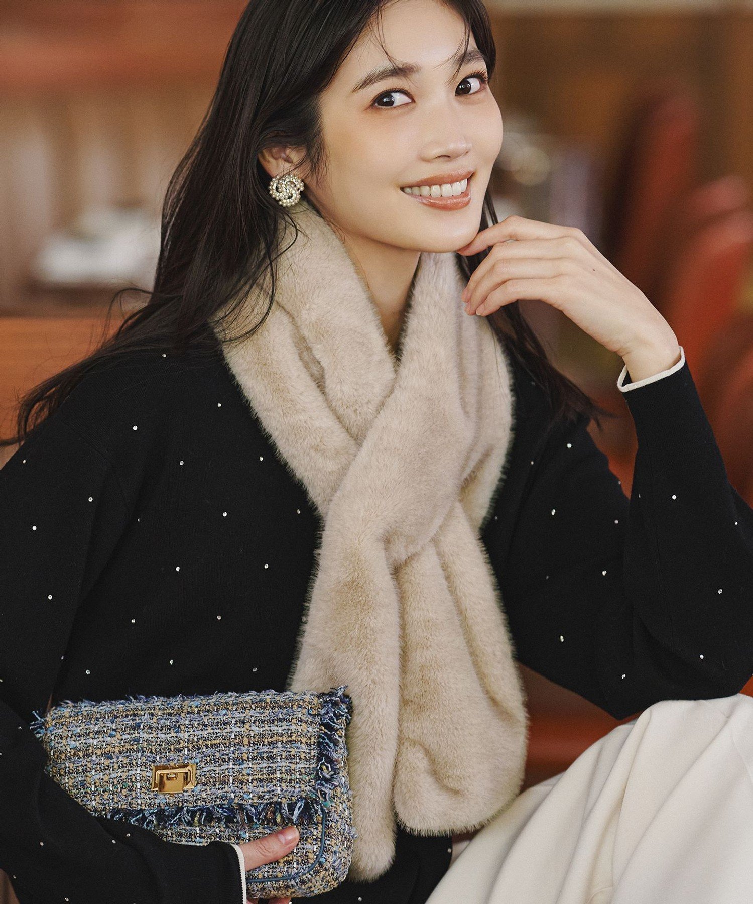 23区｜フェイクファー ティペット | Rakuten Fashion(楽天ファッション