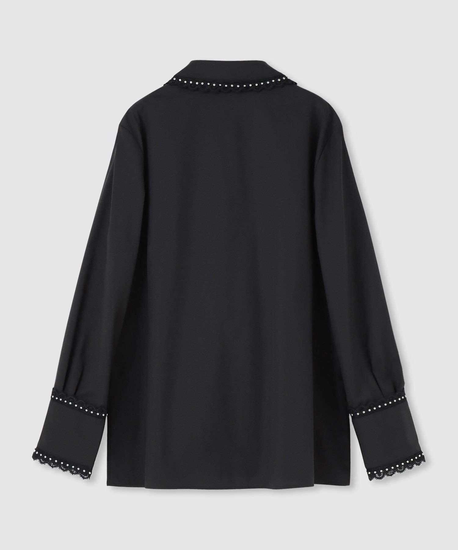 allureville｜【LOULOU WILLOUGHBY】レーストリミングシャツ | Rakuten