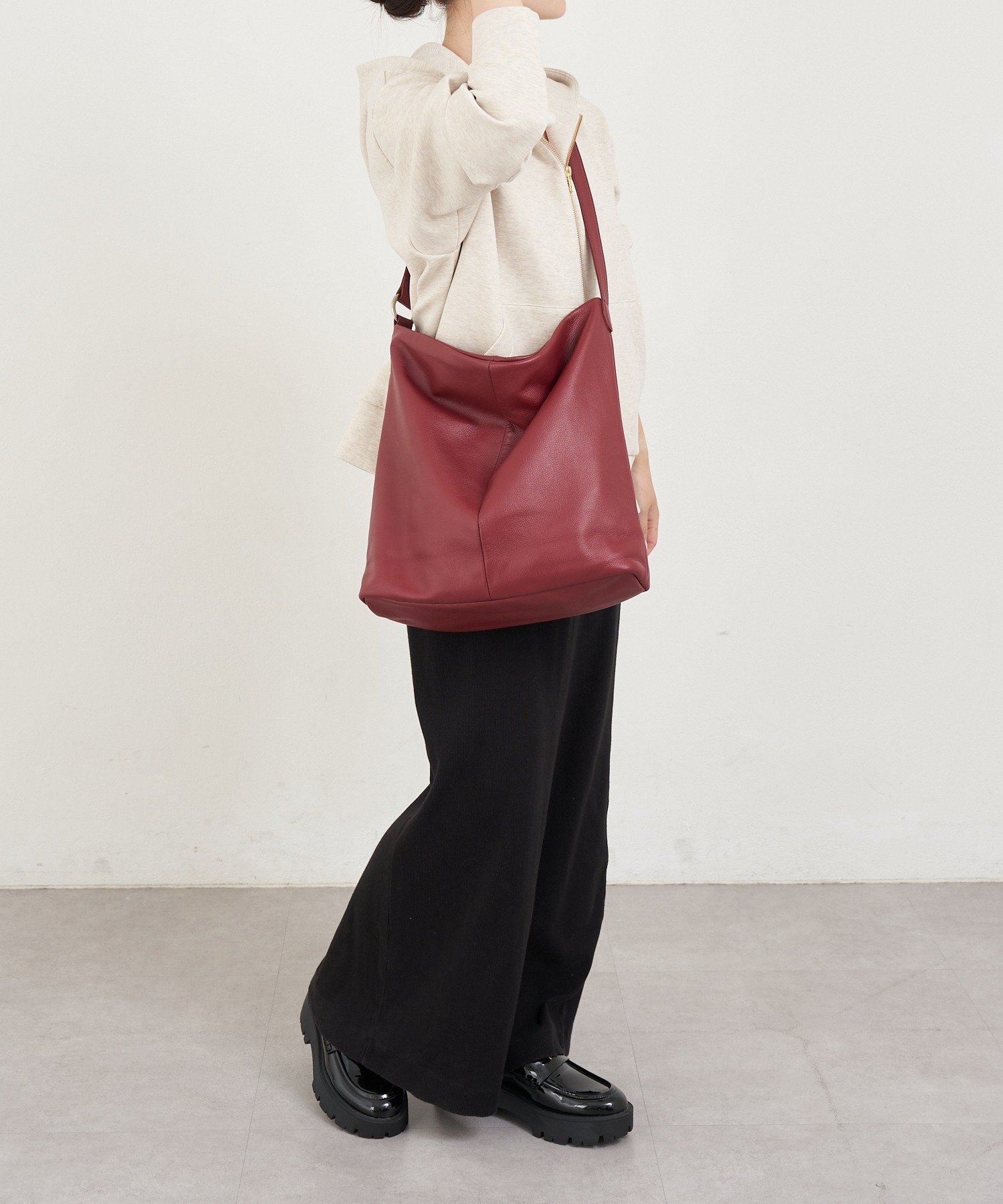 russet｜ソフトレザーワンショルダーバッグ | Rakuten Fashion(楽天