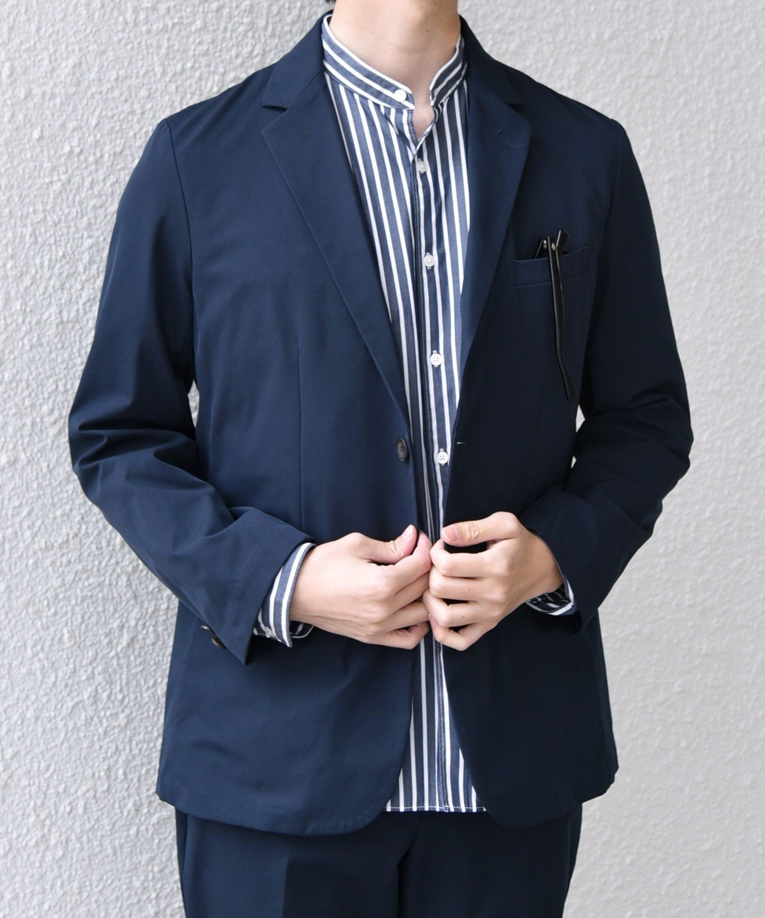 shareef スーツ　セットアップ　S SHIPS any: 〈ストレッチ・撥水等〉多機能 オールシーズン