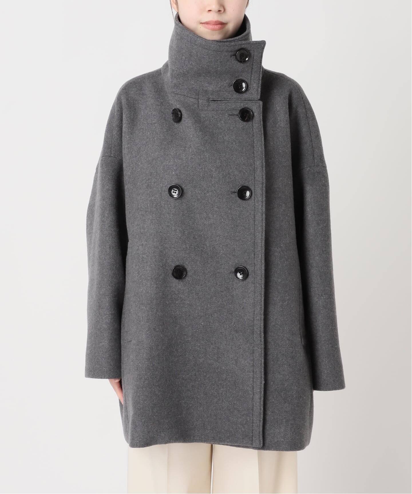 NOBLE｜《追加・WEB限定カラー》スタンドカラーオーバーコート