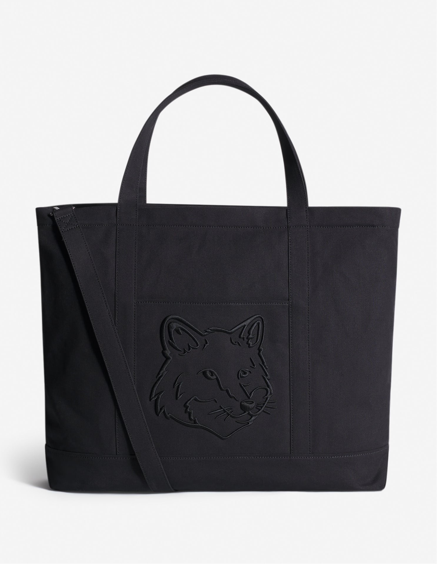 MAISON KITSUNE｜CAFE KITSUNE COFFEE CUP TOTE BAG | Rakuten Fashion
