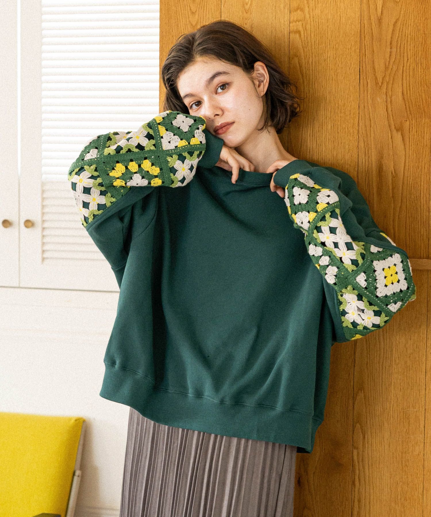 niko and ｜クロシェコンビプルオーバー | Rakuten Fashion(楽天