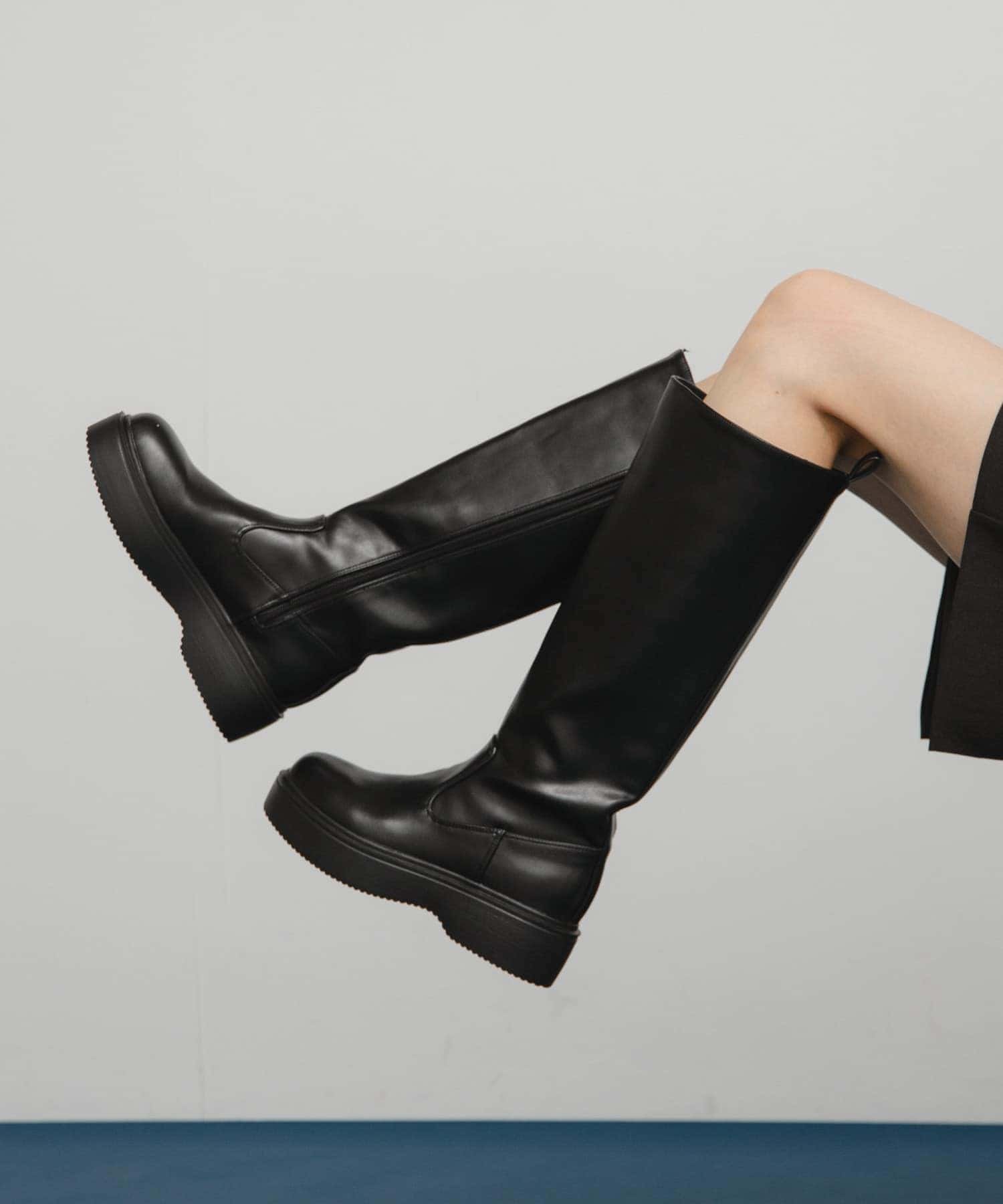 KBF｜プラットフォームロングブーツ | Rakuten Fashion(楽天