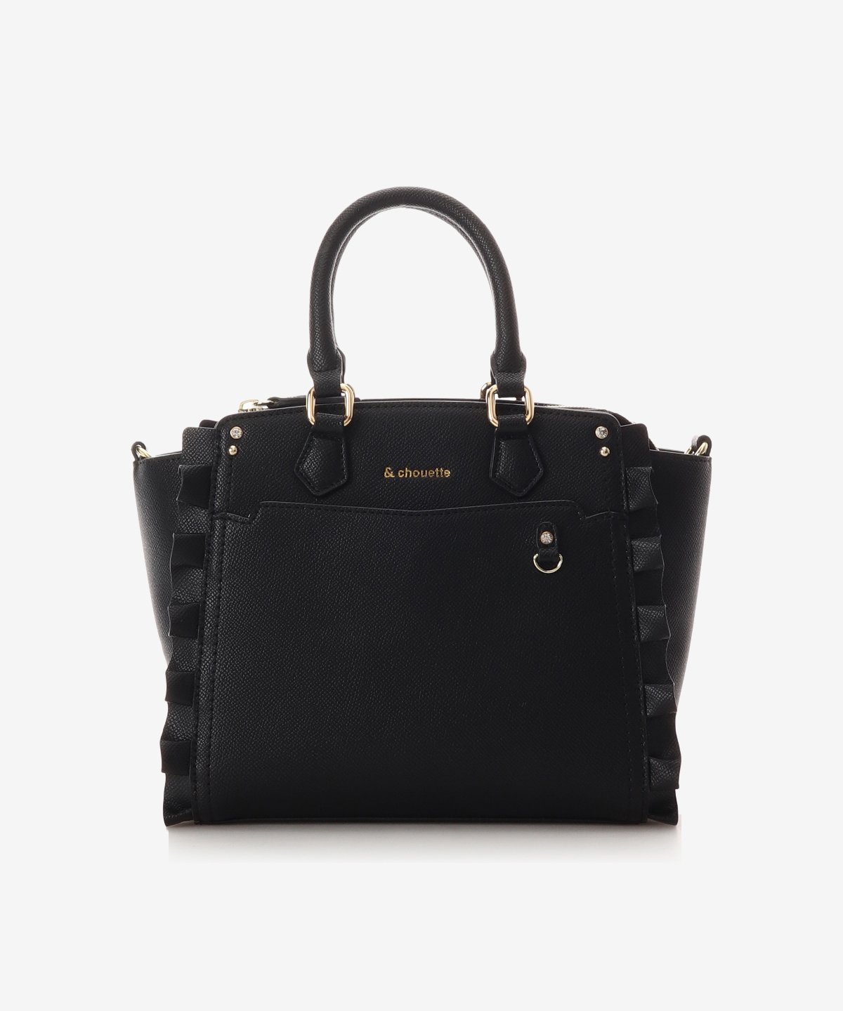 & chouette｜《推し事バッグ》クリアポケット付きぬいぐるみバッグ