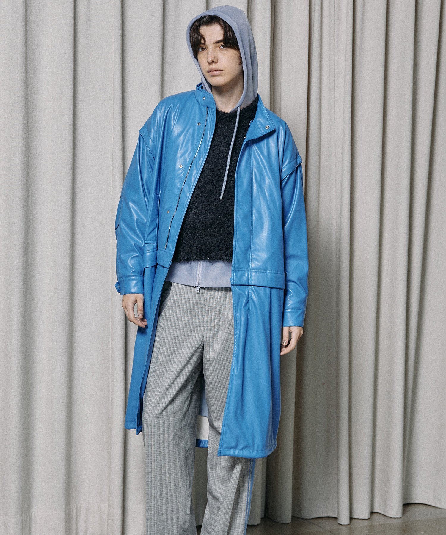 MAISON SPECIAL｜ヴィーガンレザーモッズコート | Rakuten Fashion