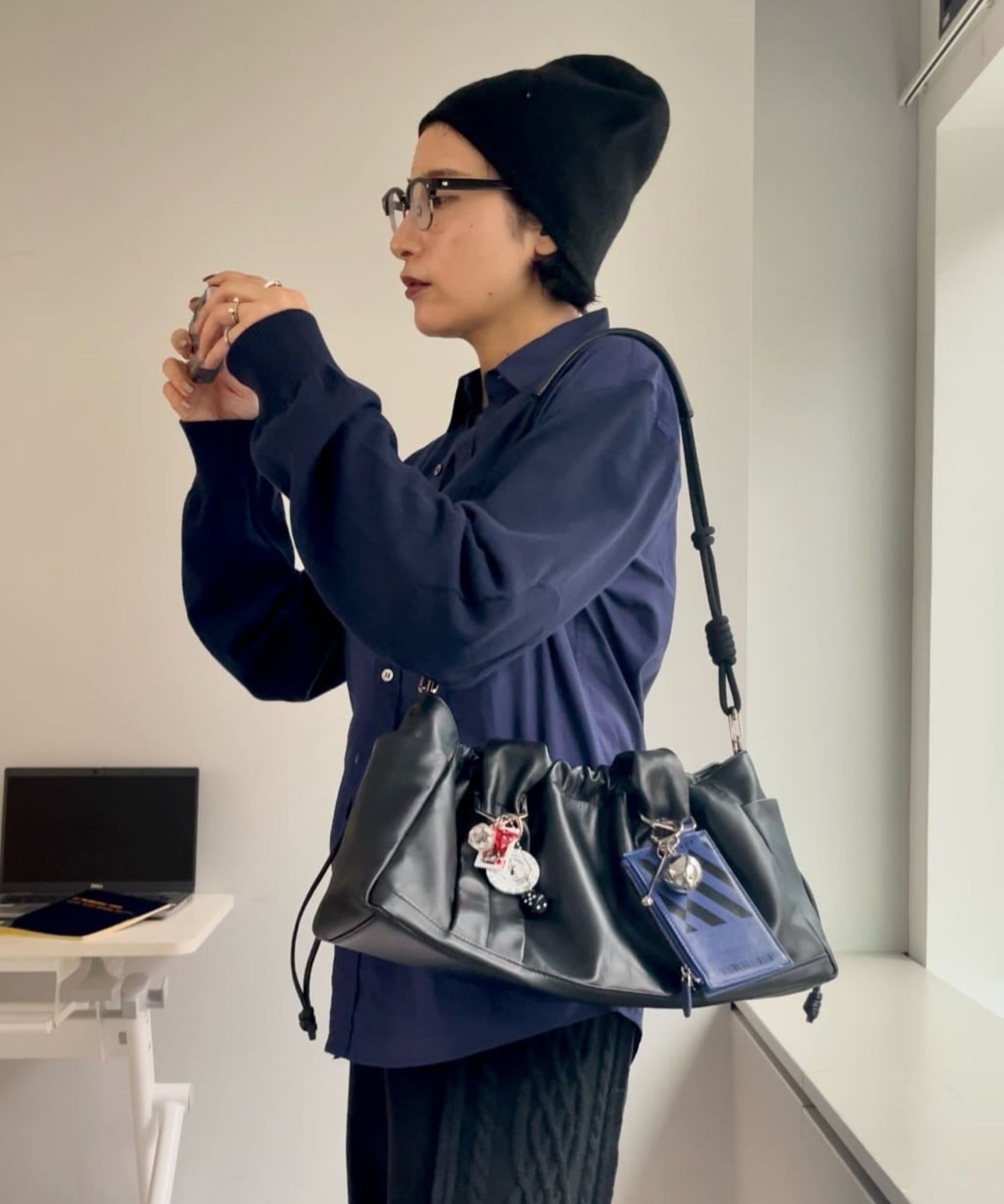 ear PAPILLONNER｜《インフルエンサーouchi企画》マルチウェイ巾着