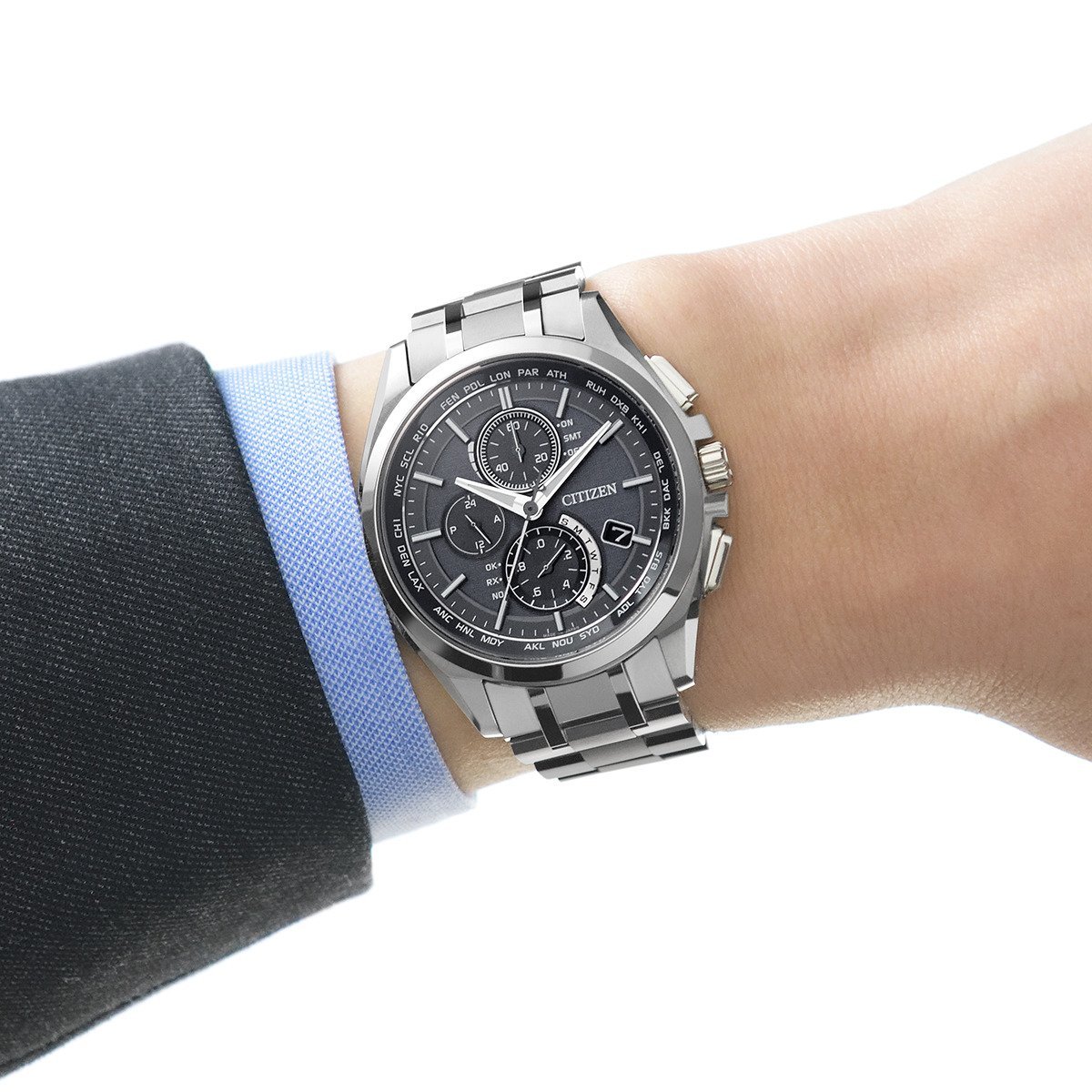 CITIZEN｜シチズン アテッサ エコ・ドライブ電波時計 CITIZEN ATTESA