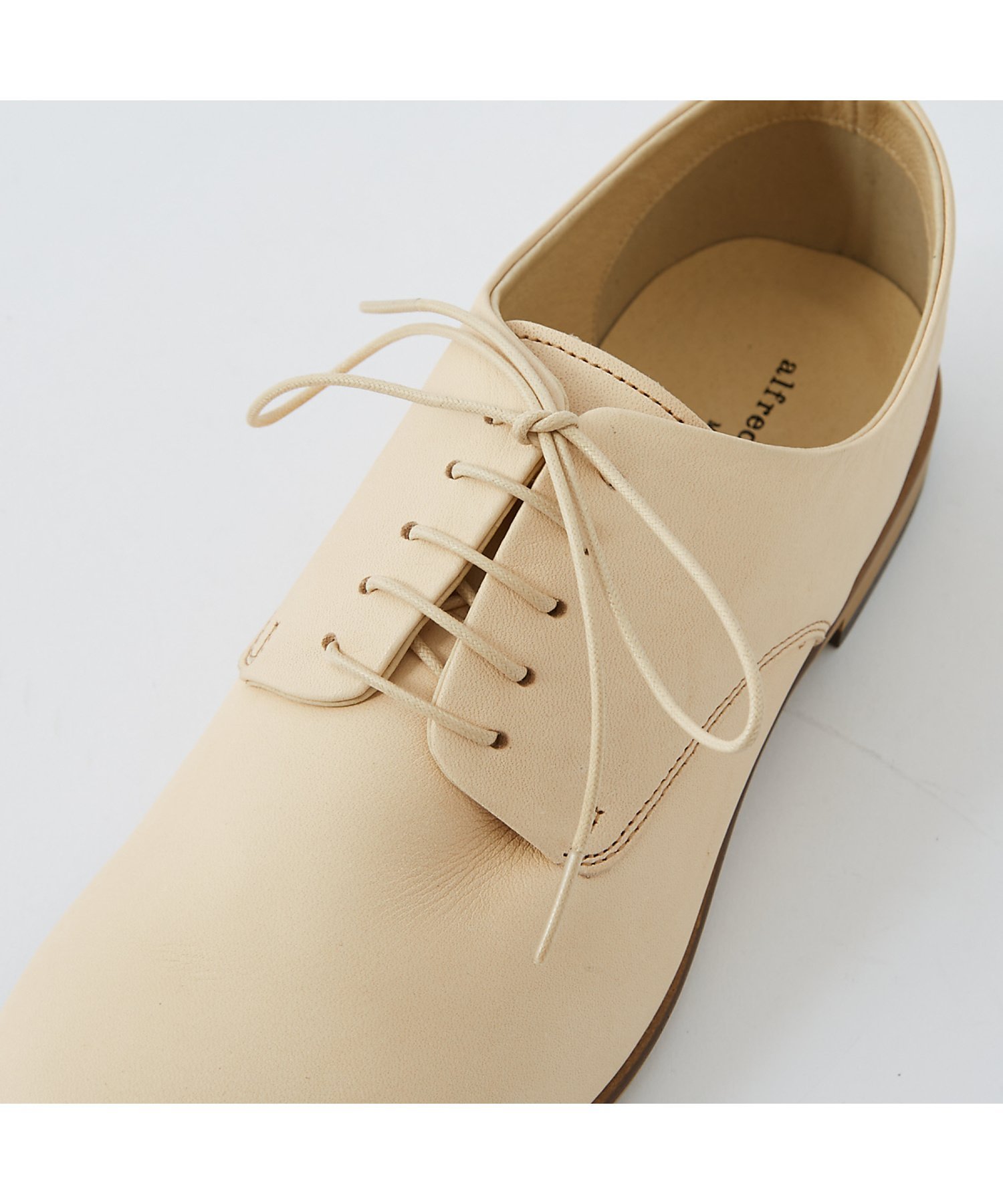 alfredoBANNISTER｜【ヌメ革】ソフトレザー カウンターレス プレーン