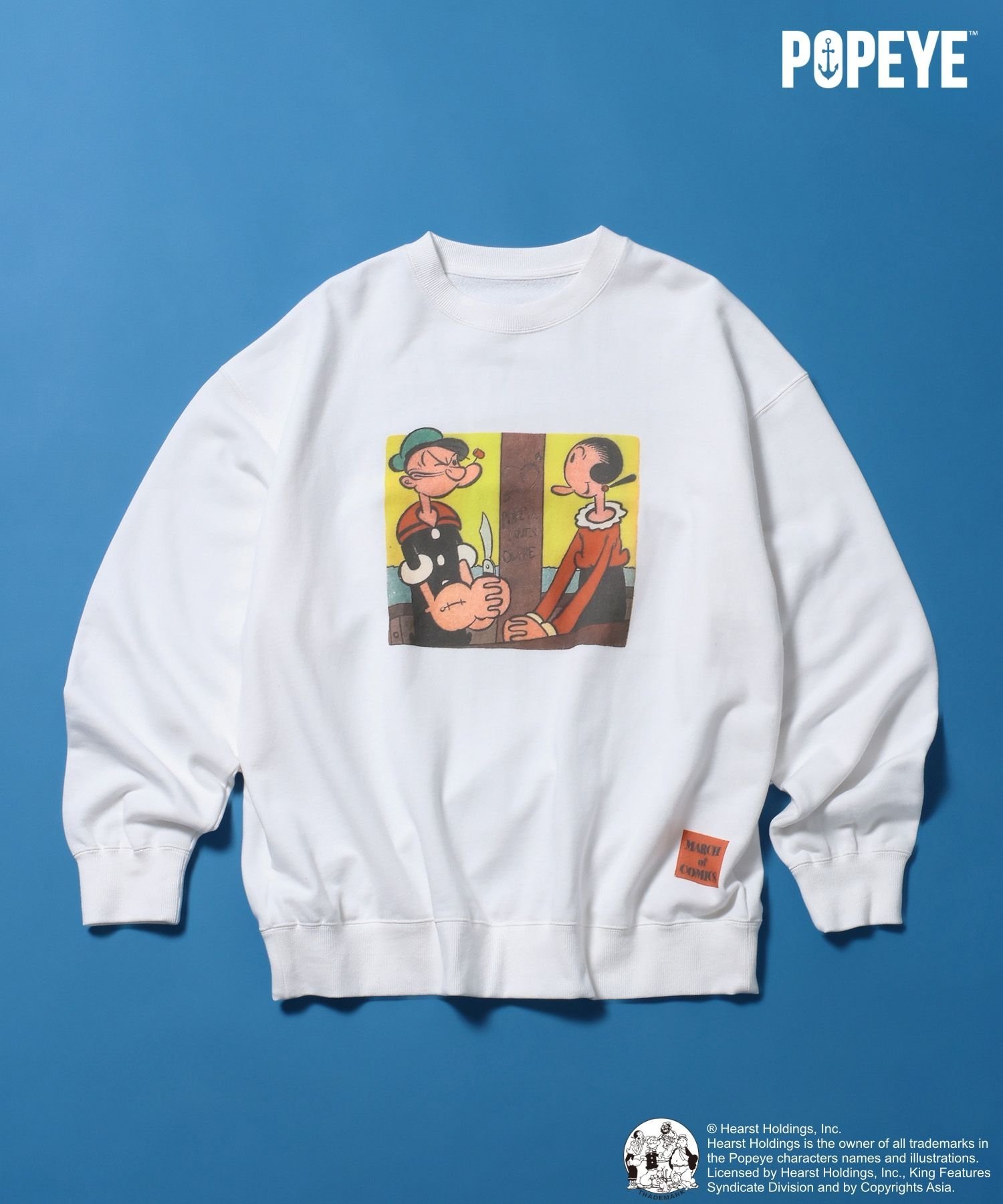 niko and ｜【POPEYE(TM)】CHARACTER PRINT SWEATSHIRT | Rakuten