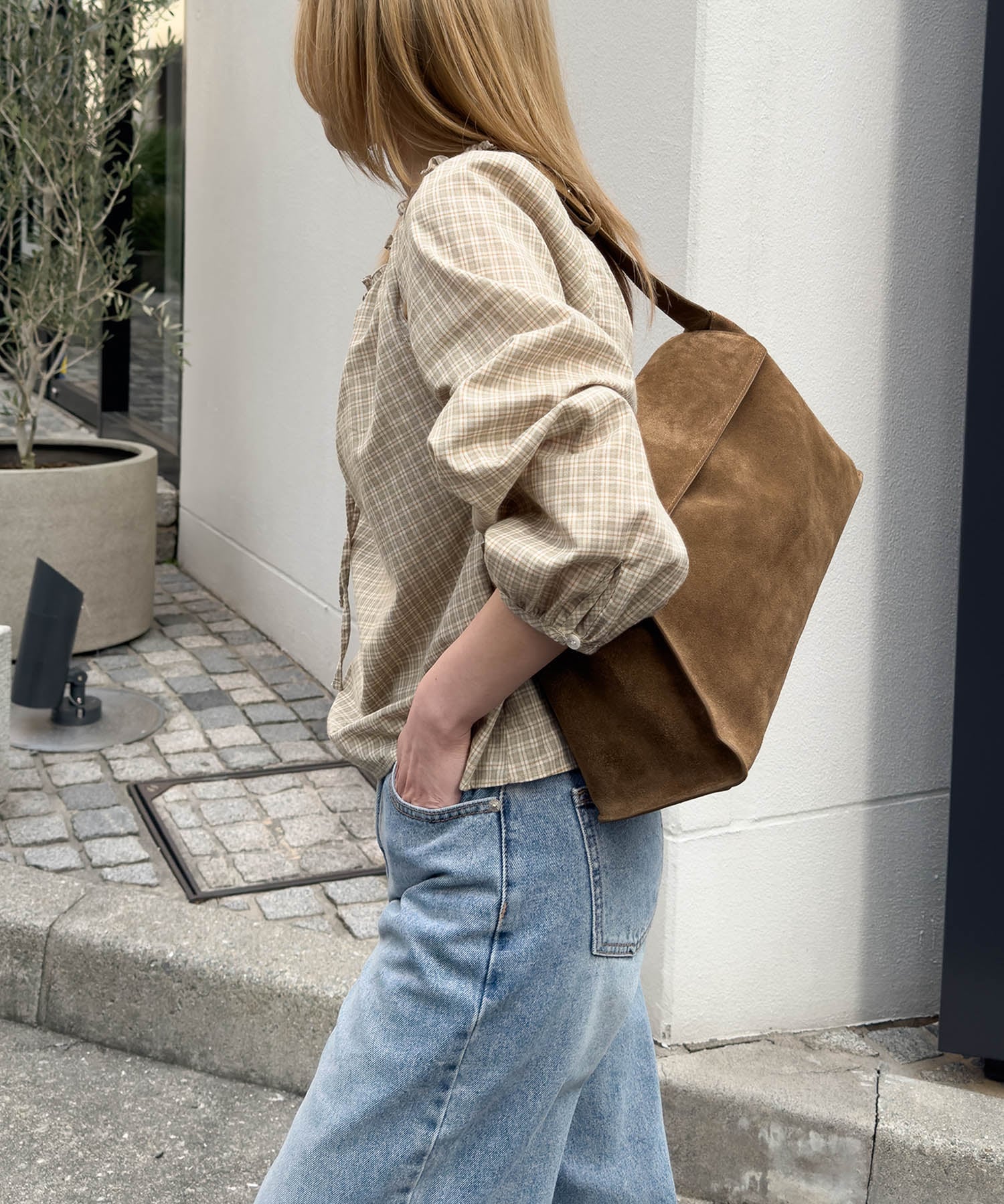 CANAL JEAN｜diggity スウェードフラップショルダーバッグ | Rakuten