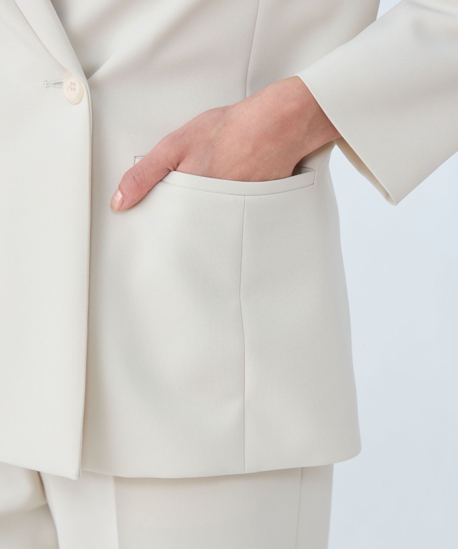 TOMORROWLAND｜ドライダブルクロス ダブルブレストジャケット