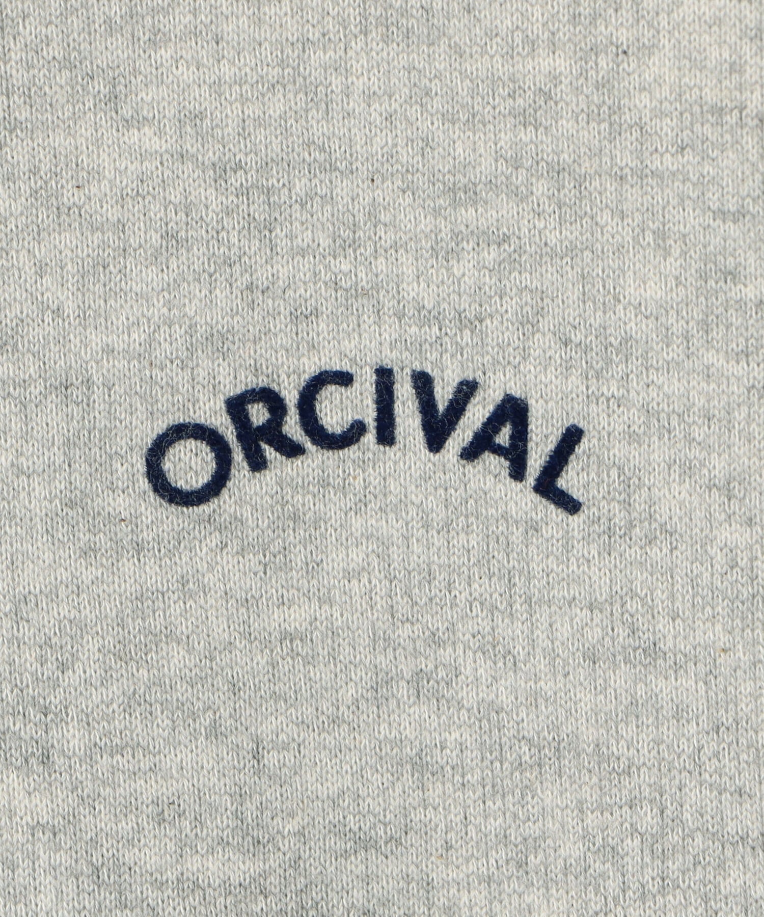 Bshop｜ORCIVAL | コットン裏毛 ハーフジッププルオーバー MEN