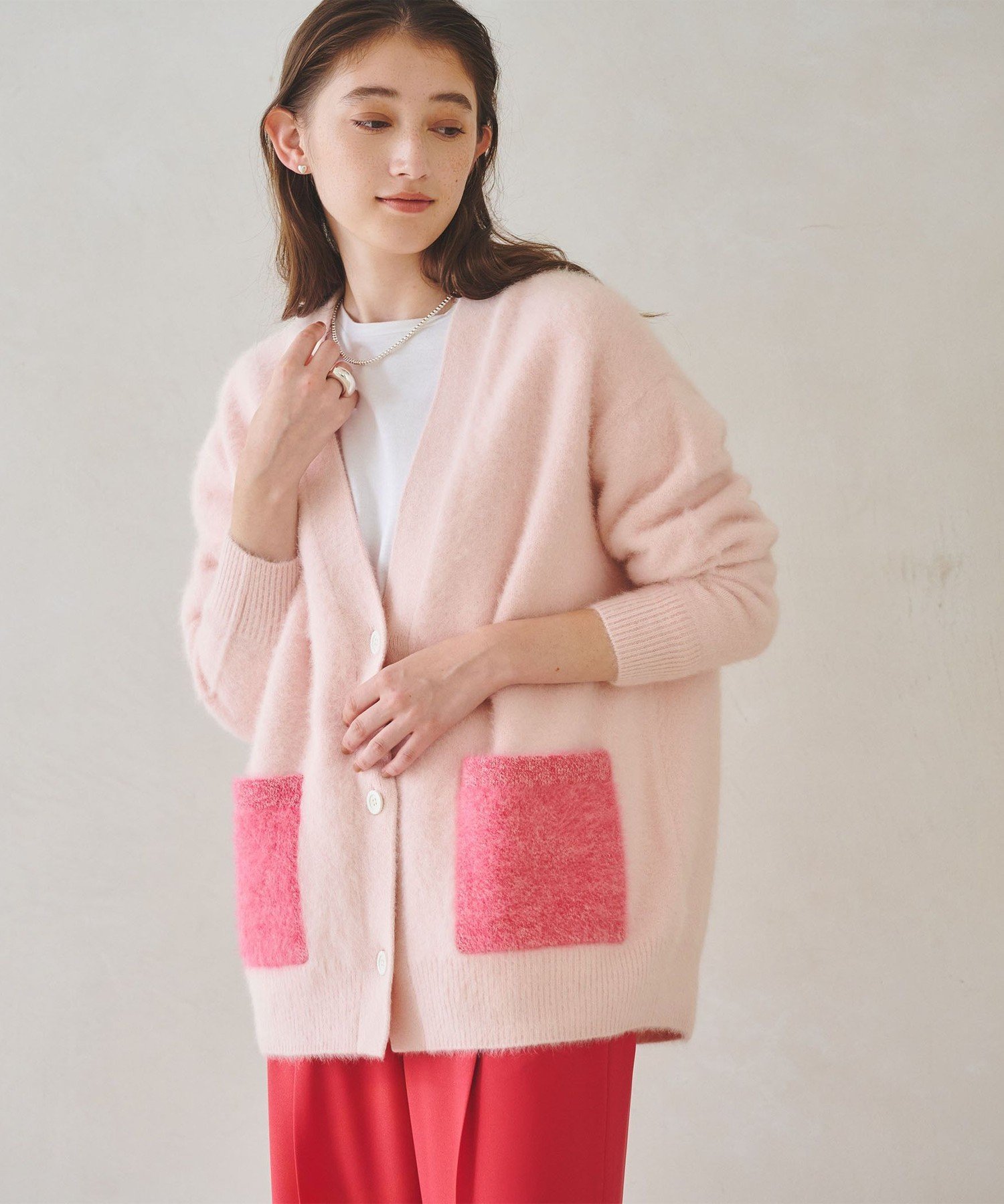 UNITED ARROWS｜フォックスカシミヤ ミドル カーディガン | Rakuten