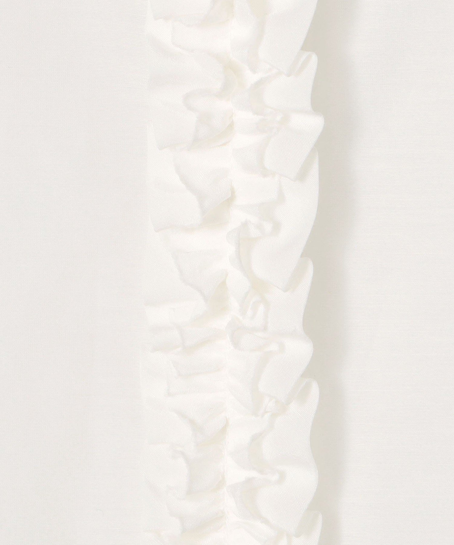 TOMORROWLAND｜コットンシルクオーガンジー フリルブラウス | Rakuten