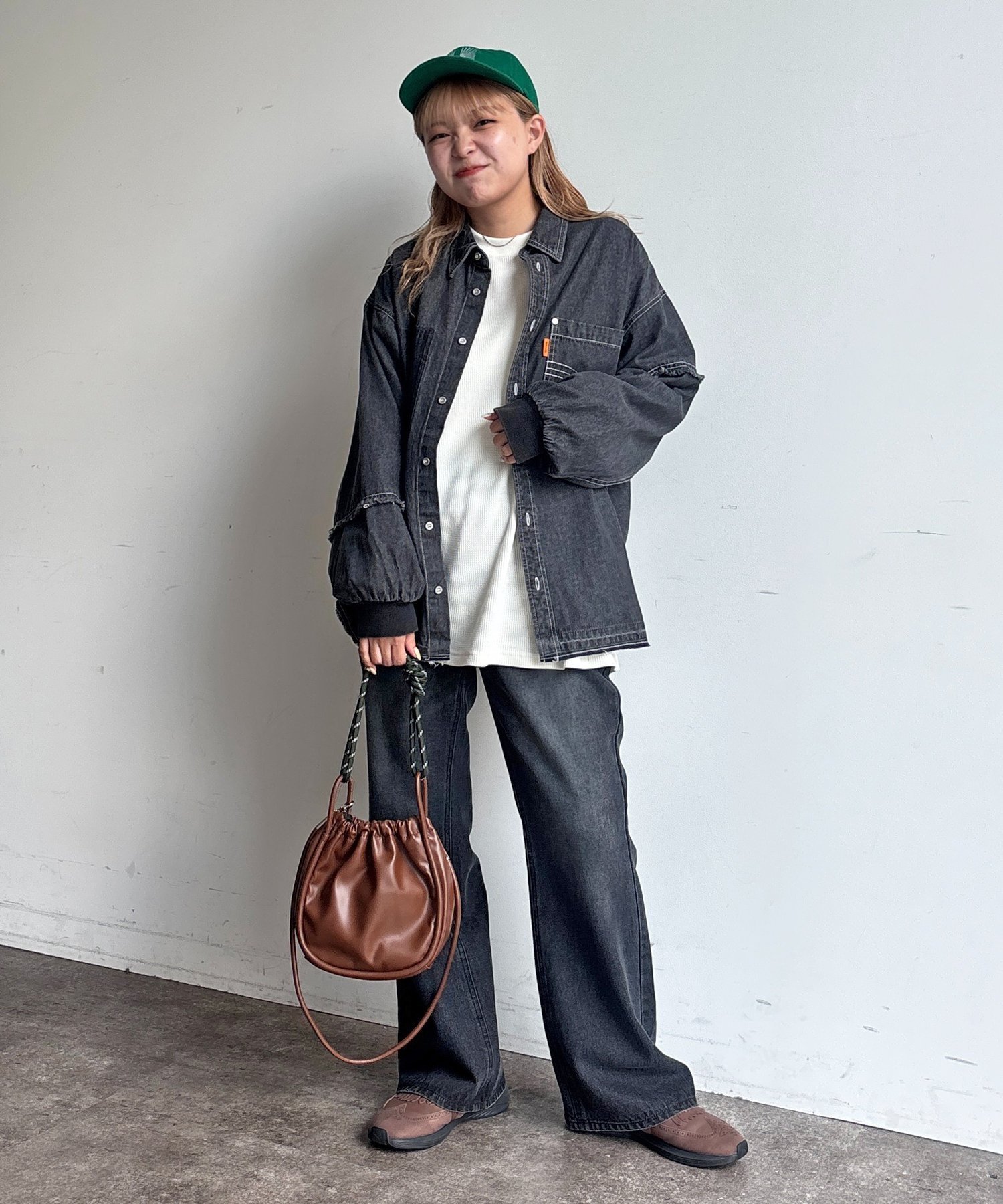 CPCM｜【FUKA's企画】PUパラコードギャザーミニショルダーバッグ