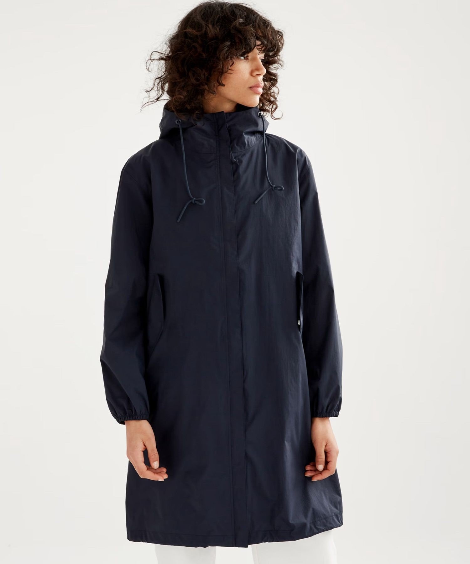 AIGLE｜透湿防水 パッカブルロングフーデッドジャケット | Rakuten