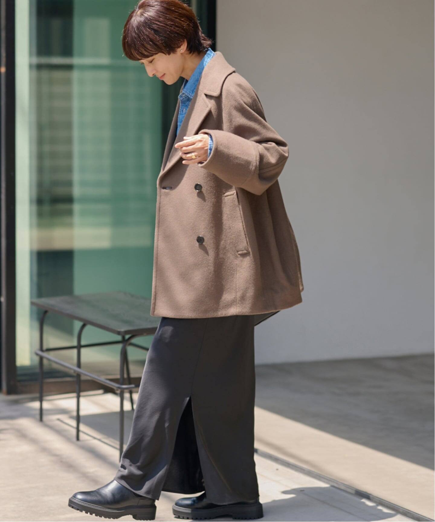 JOURNAL STANDARD relume｜《追加2》尾州ウールスーパー100モッサP