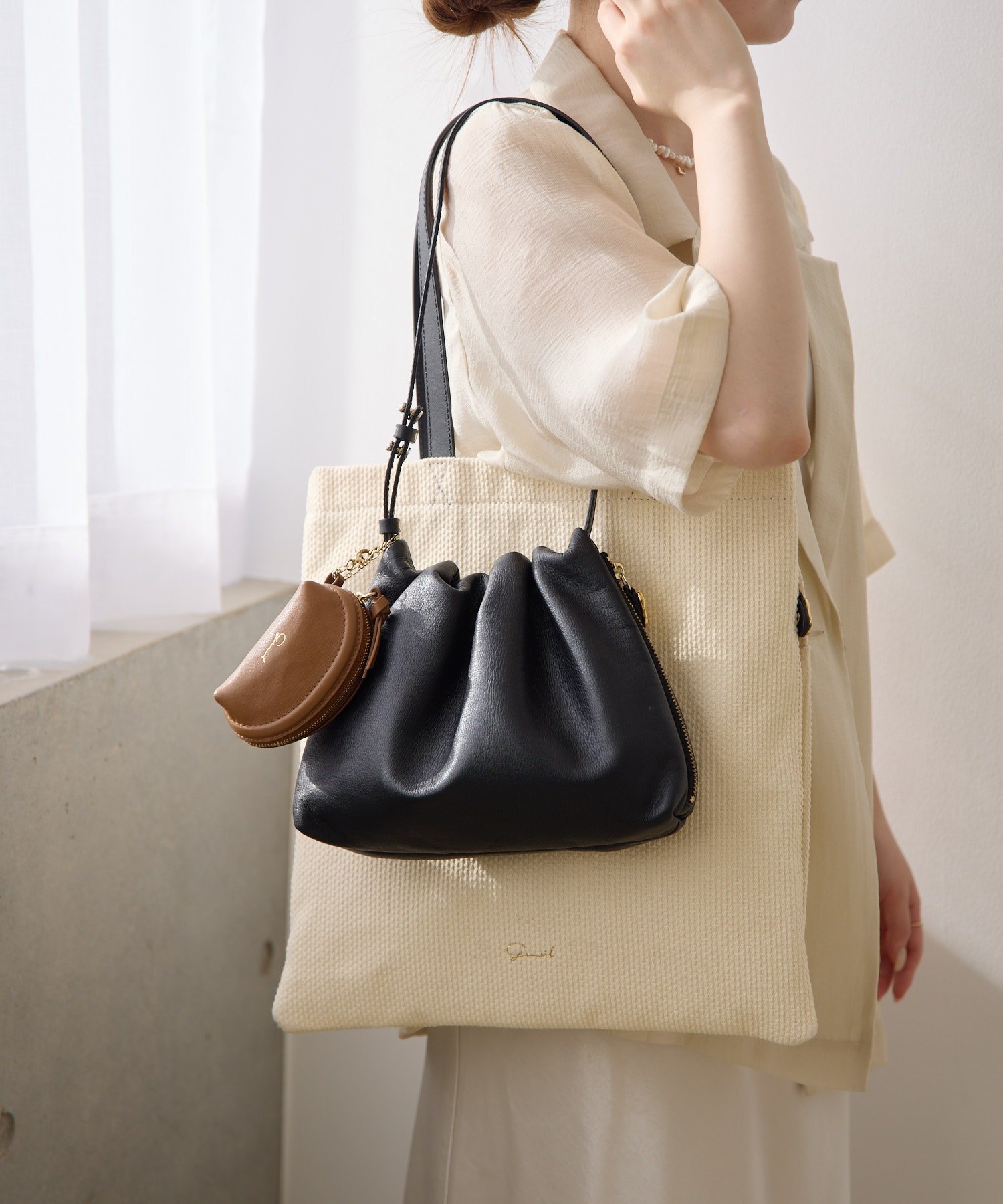 gemeil｜【累計販売1万本突破】レザーワンハンドルバッグ (CE-1014