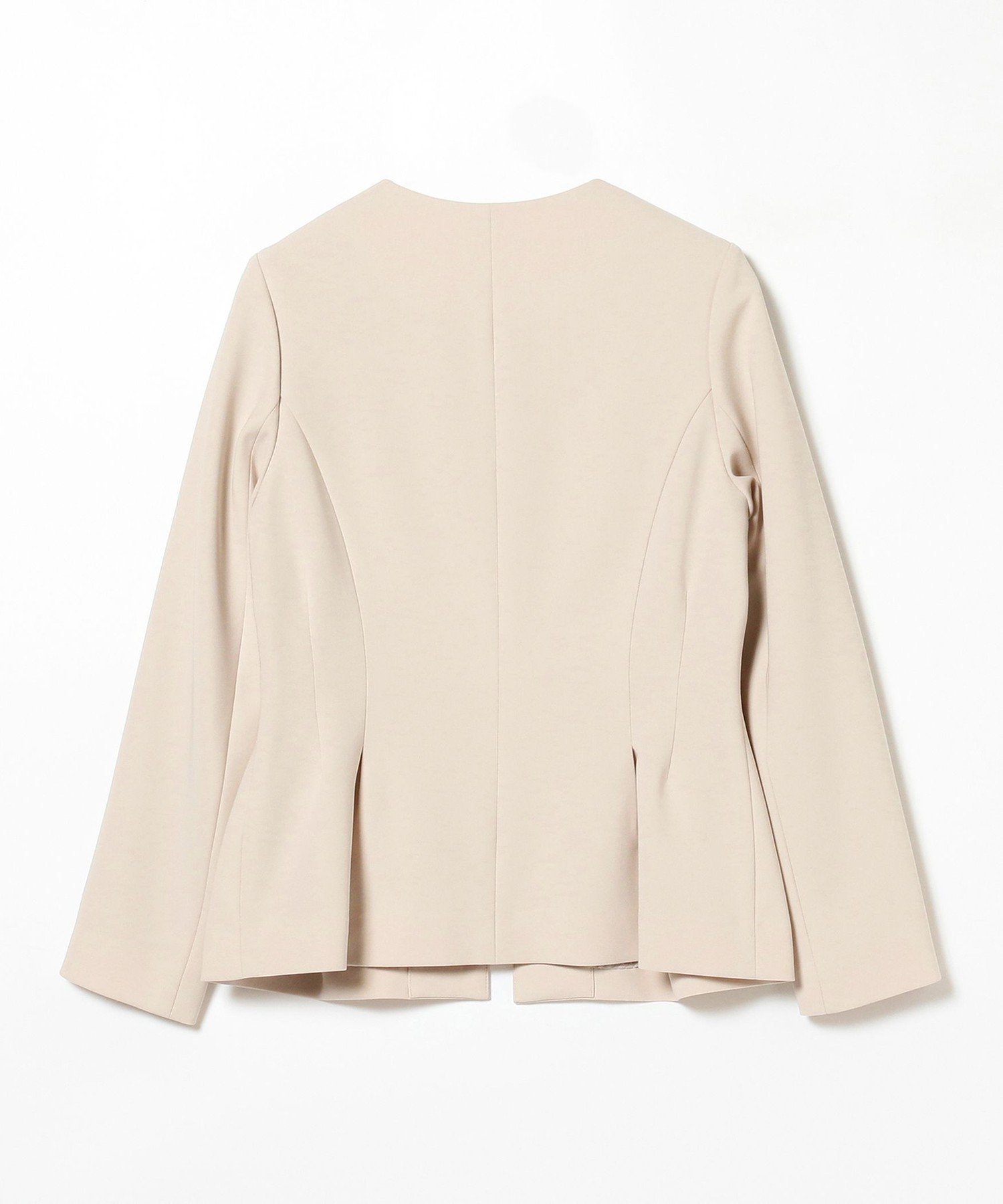 Demi-Luxe BEAMS｜＜セットアップ対応＞トリアセ ペプラムジャケット