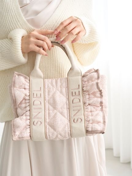 SNIDEL｜フリルキルティングロゴバッグ | Rakuten Fashion(楽天