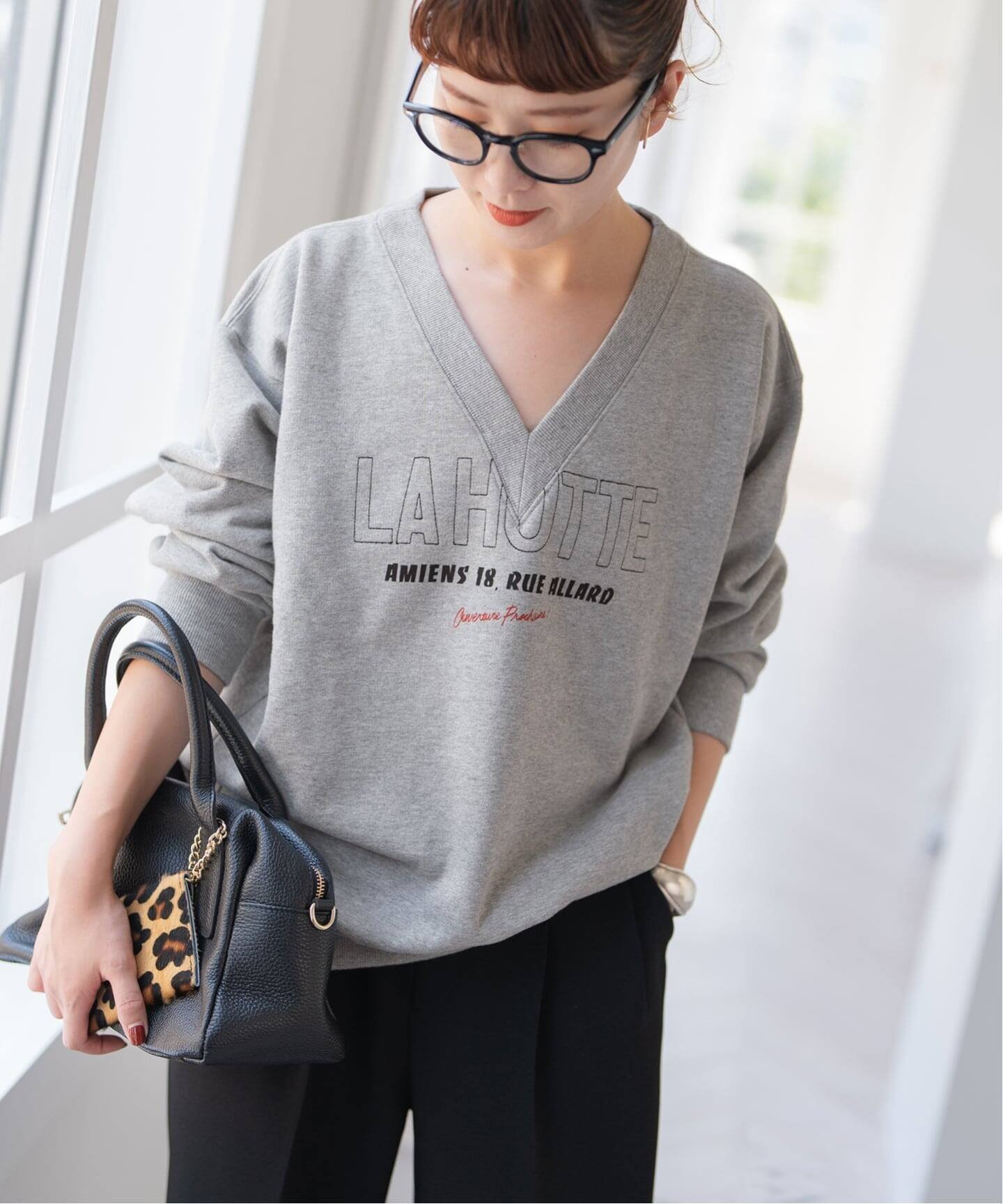 Spick & Span｜《追加2》La Hutte / ラ ユット 別注Vネックスウェット