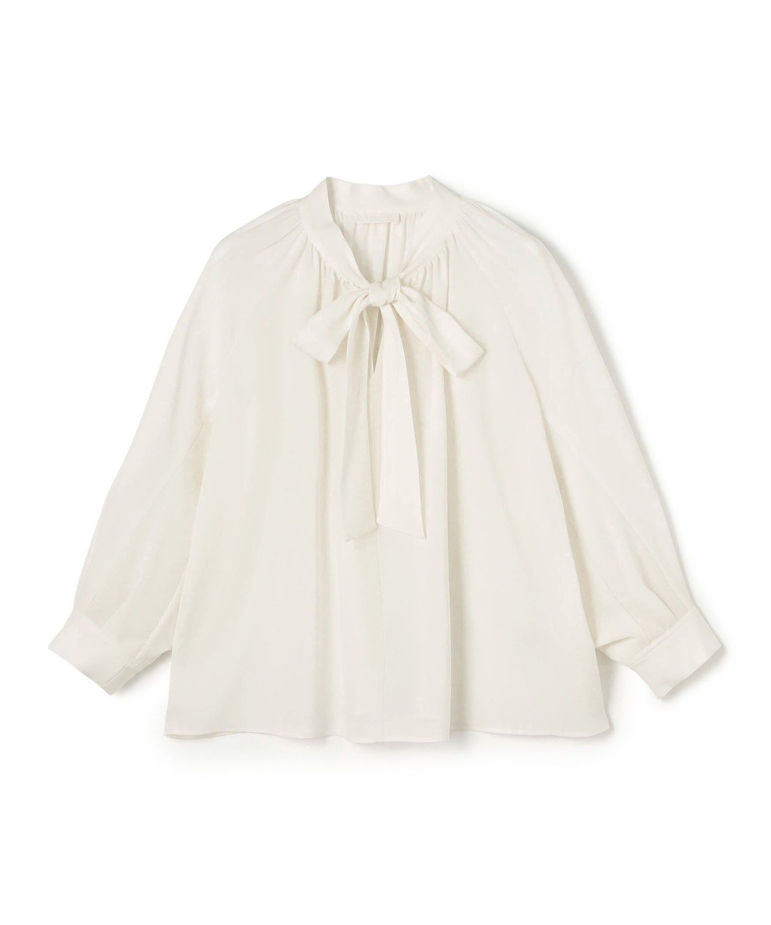 TOMORROWLAND｜クリアデシン フリルボウタイブラウス | Rakuten