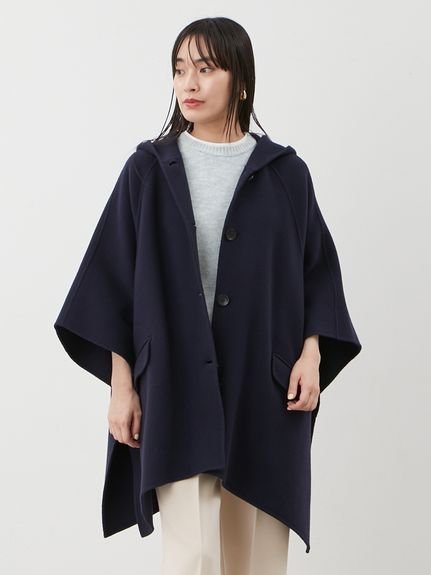 Mila Owen｜フードポンチョコート | Rakuten Fashion(楽天ファッション