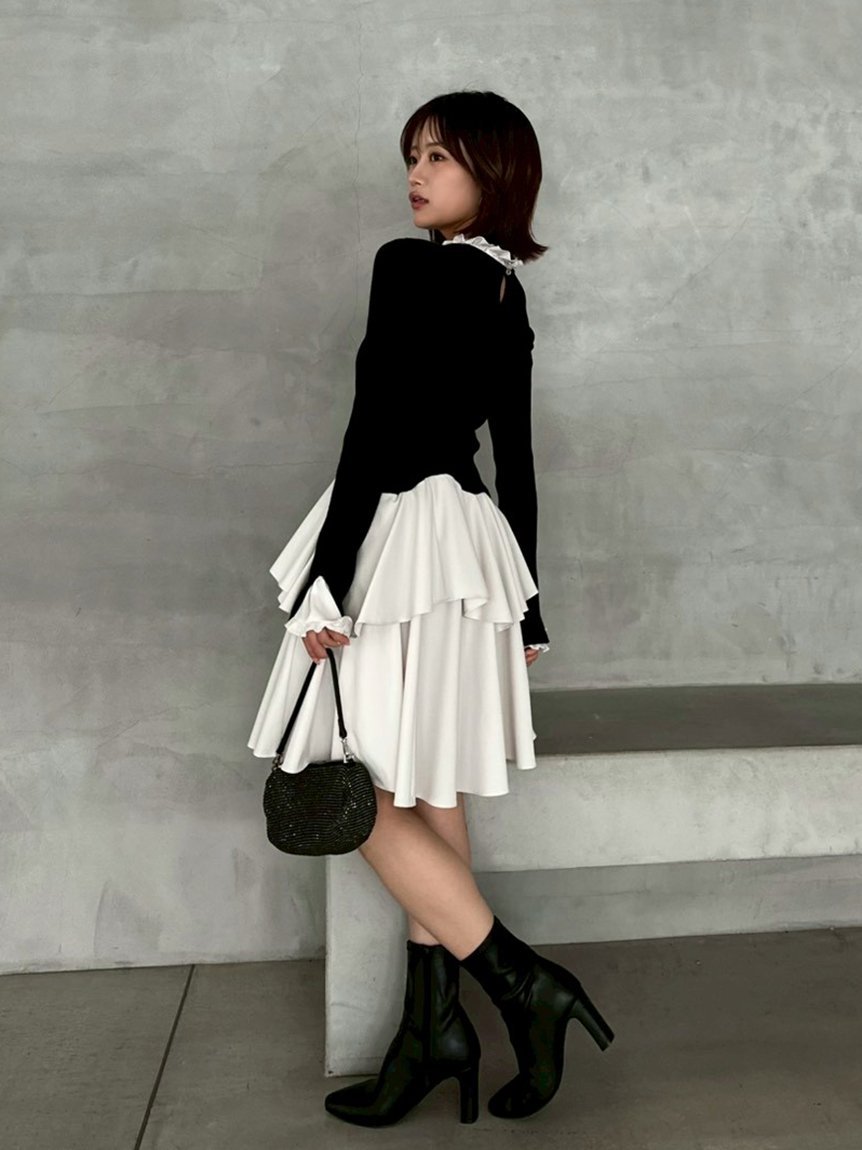 SNIDEL｜Sustainableドッキングミニニットワンピース | Rakuten