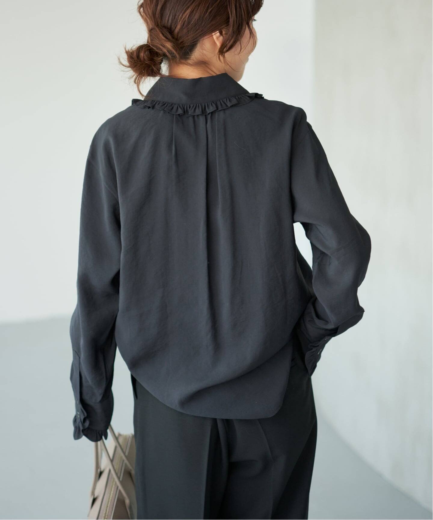 Spick & Span｜《WEB限定 / 追加》フリルカラーブラウス | Rakuten