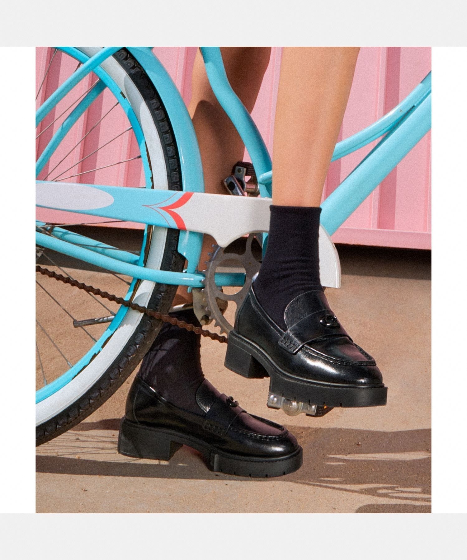 COACH｜リア ローファー | Rakuten Fashion(楽天ファッション／旧楽天