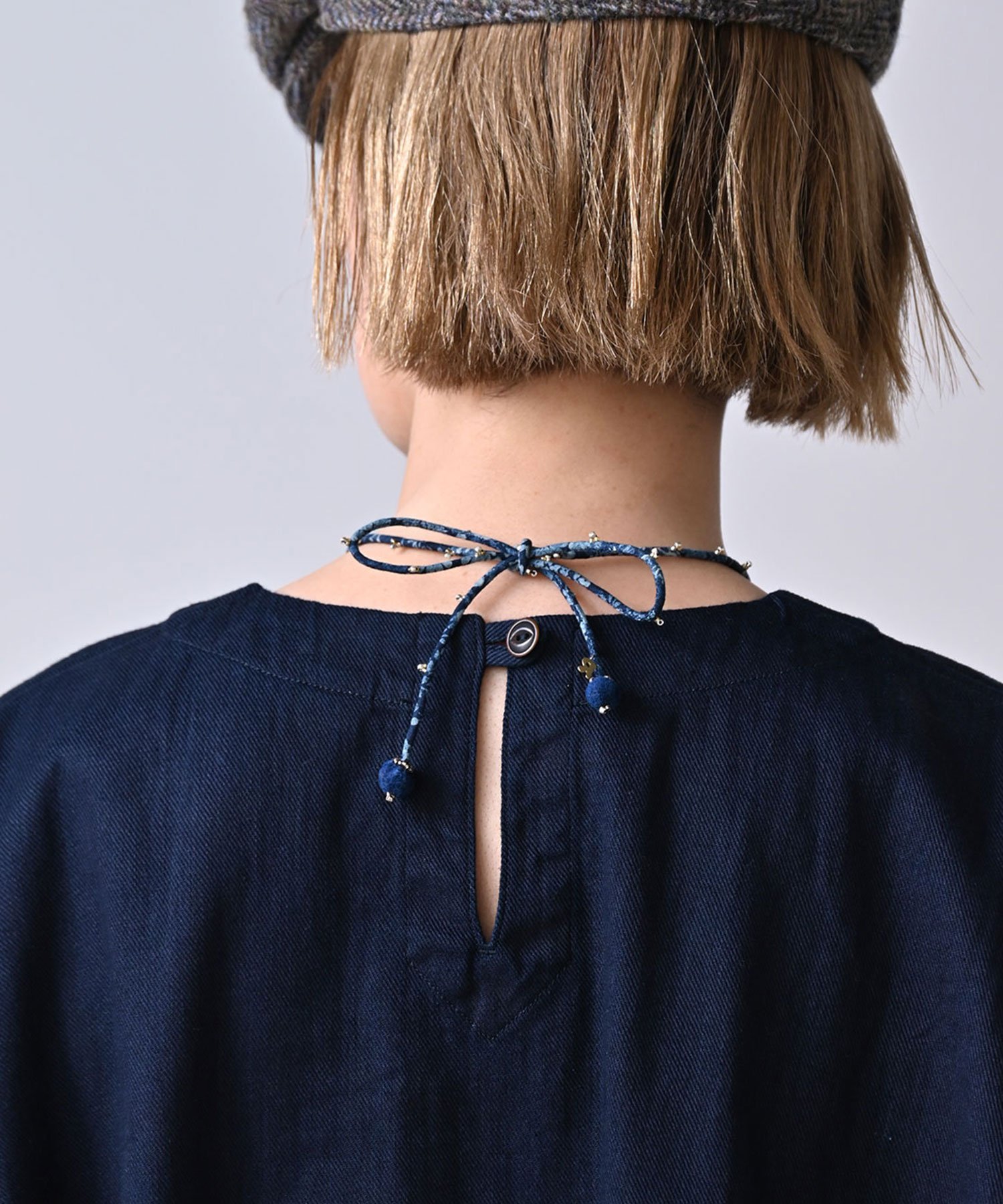 45R｜ONEONE 宝物のいろいろチュニック(インディゴ) | Rakuten Fashion