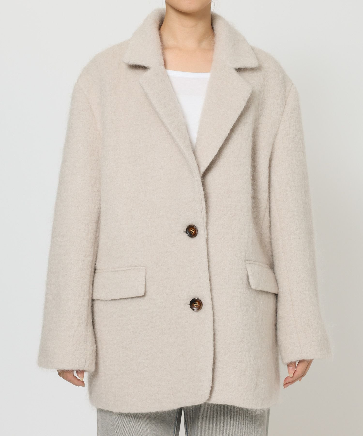 BABYLONE｜シャギージャケット | Rakuten Fashion(楽天ファッション