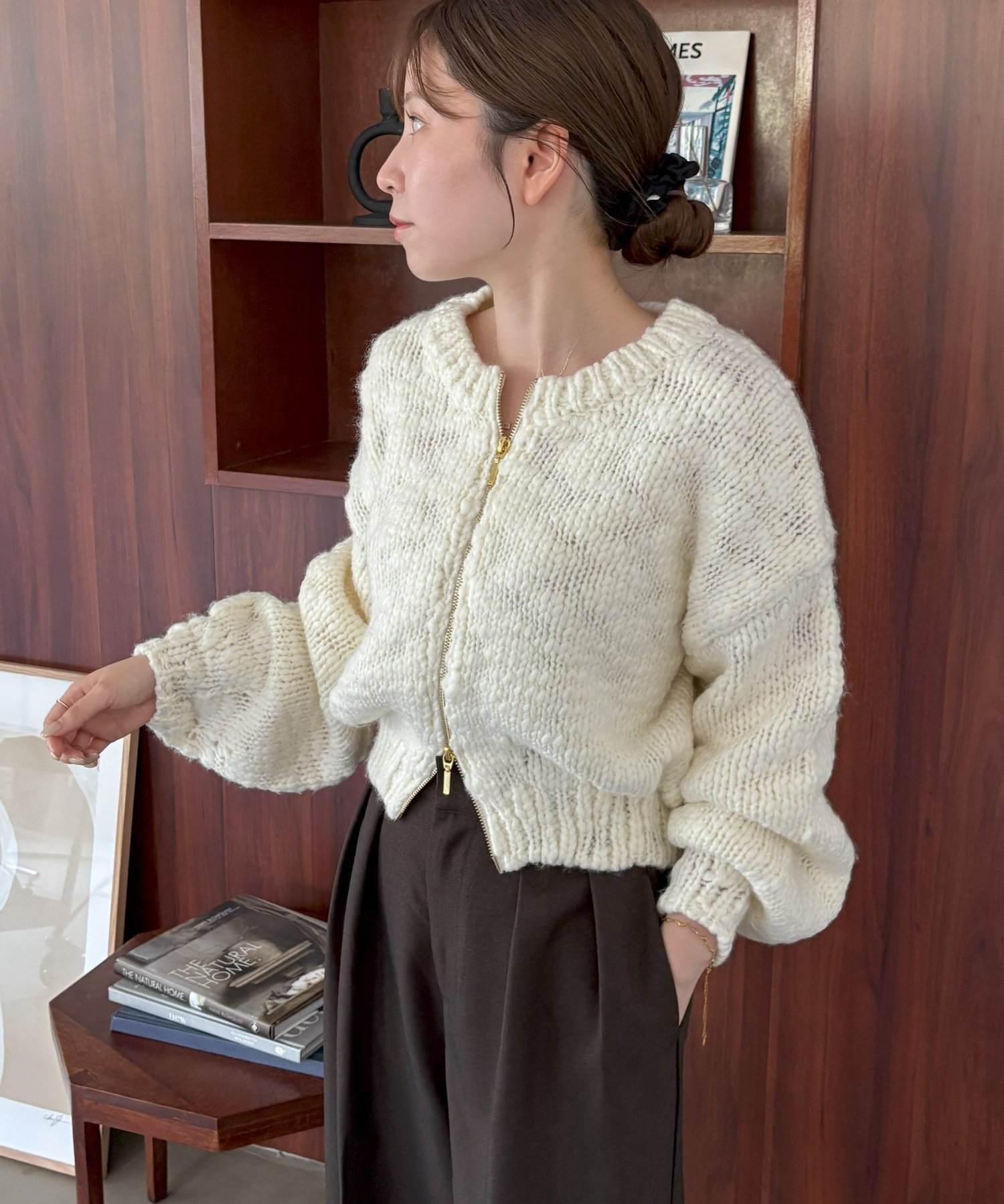 gemeil｜【LE'MAGE×gemeilコラボ】スラブカーディガン | Rakuten