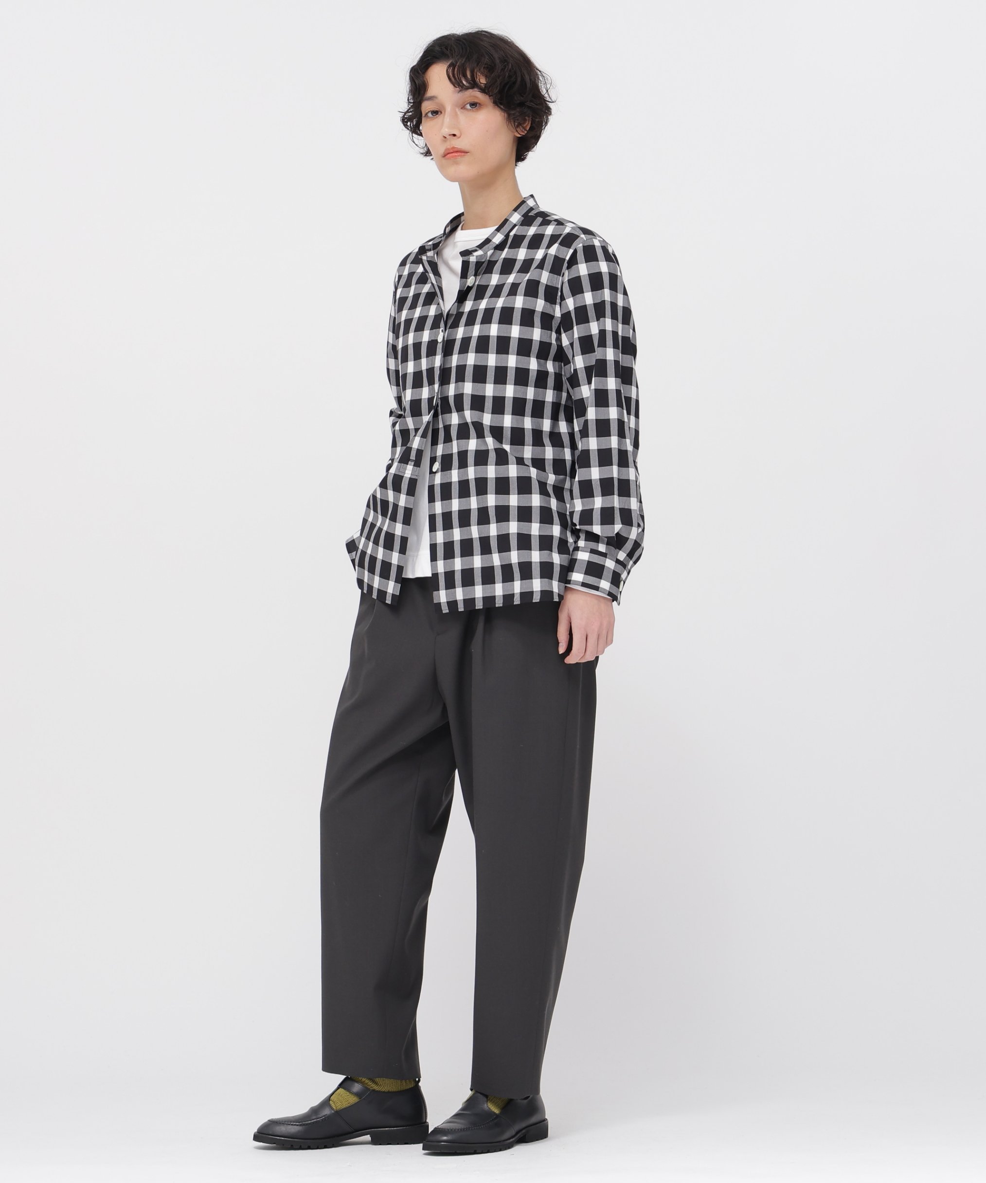 MARGARET HOWELL｜COTTON CHECK SHIRT | Rakuten Fashion(楽天
