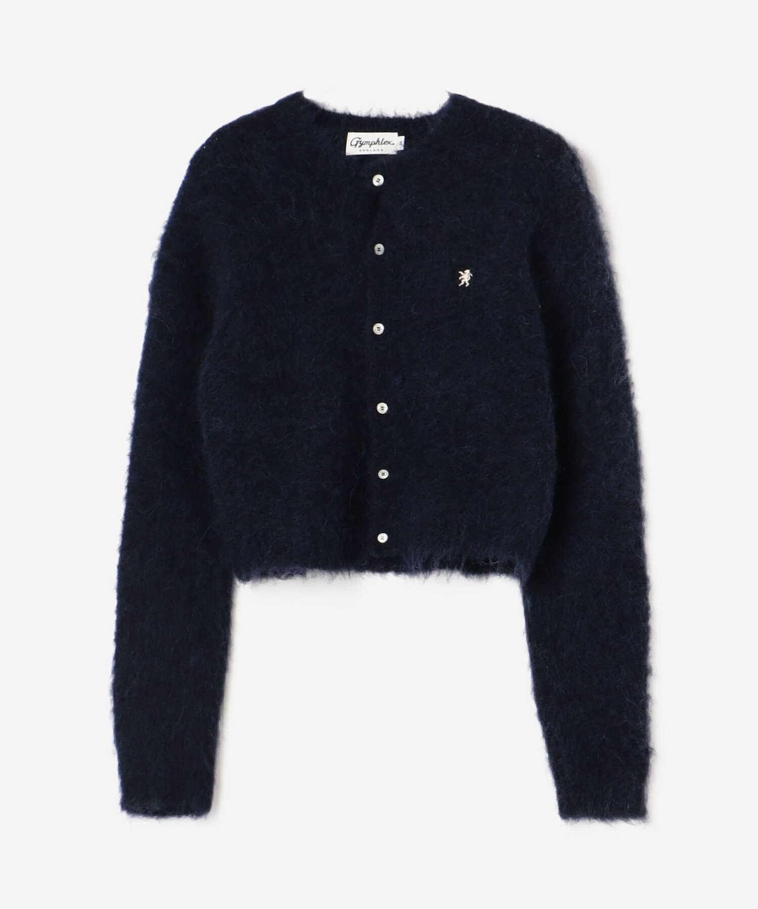 Bshop｜Gymphlex | シャギーニット ショートカーディガン WOMEN