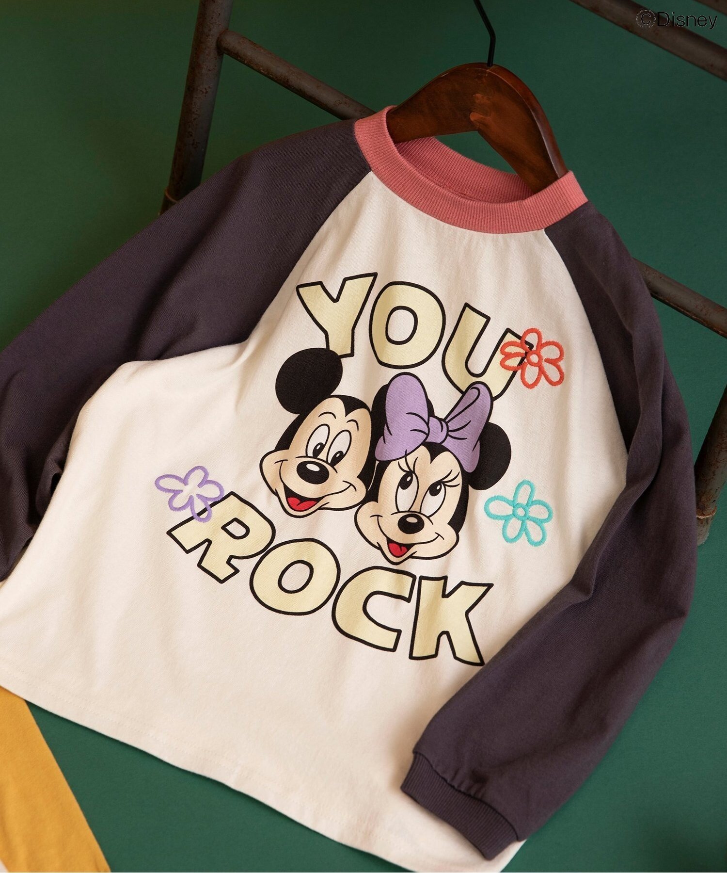 F.O.Online Store｜【リンク】ディズニーキャラクター/ラグランTシャツ