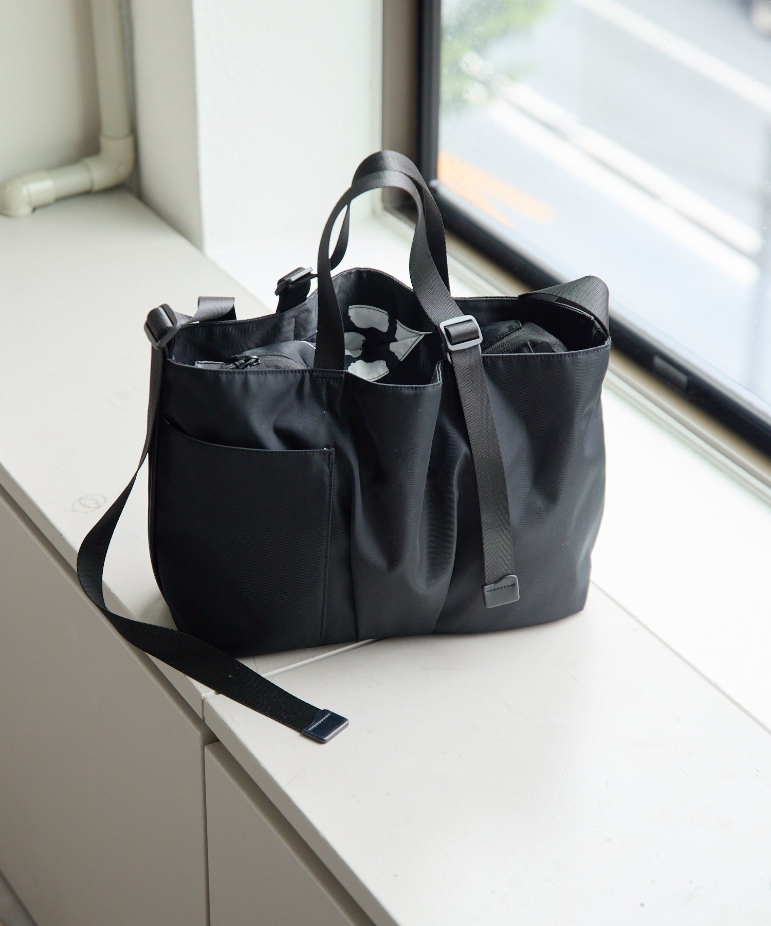 ear PAPILLONNER｜《ouchi企画》アジャスタートートバッグ横型