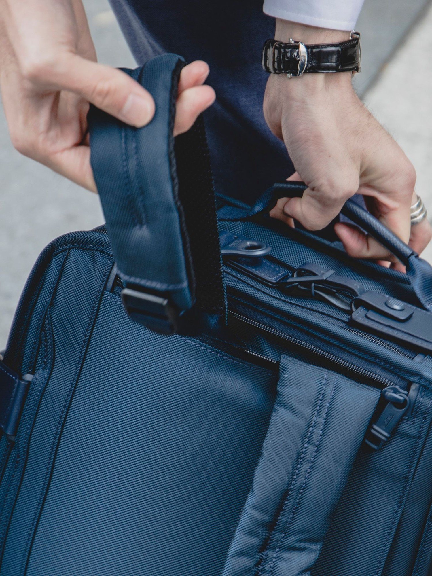 SHIPS｜【SHIPS別注】TUMI: ALPHA3 3WAY ブリーフ | Rakuten Fashion