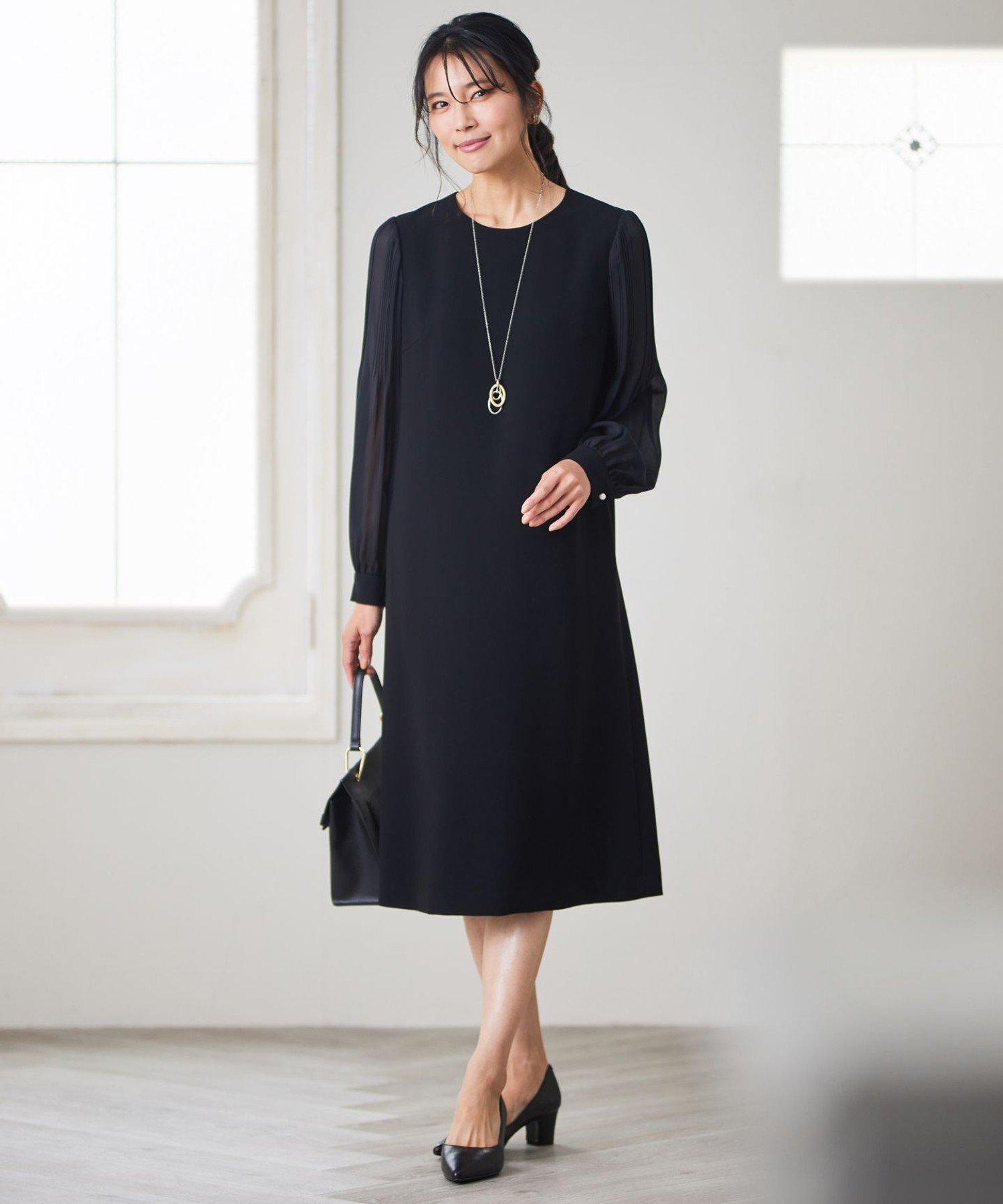 23区｜【セットアップ対応】トリアセダブルジョーゼット シフォン