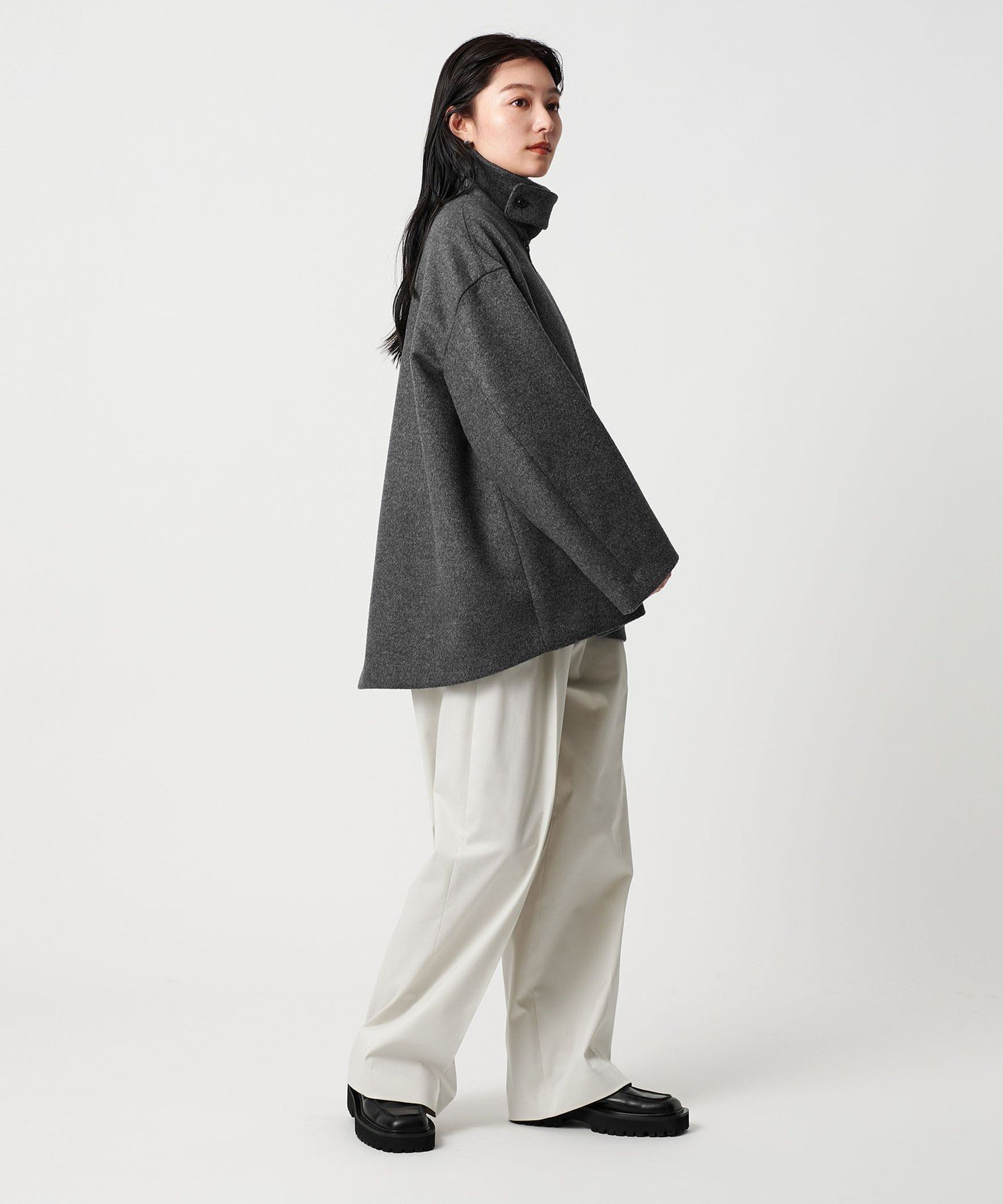 marw コクーンジップコート　2025aw セール】＜MARW UNITED ARROWS＞コクーン ジップ コート（その他