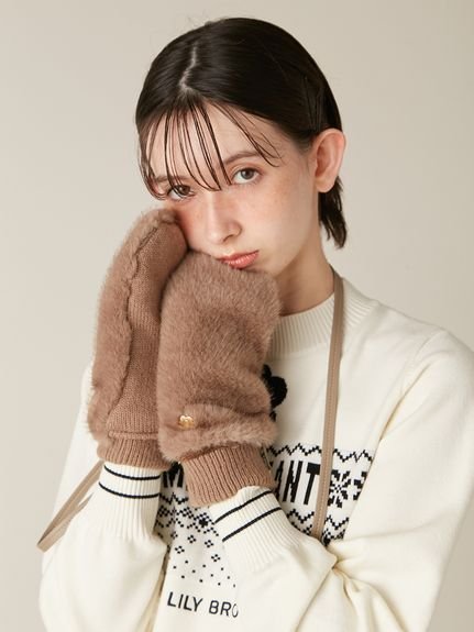 LILY BROWN｜【LILY BROWN×MARY QUANT】デイジーモチーフファーミトン