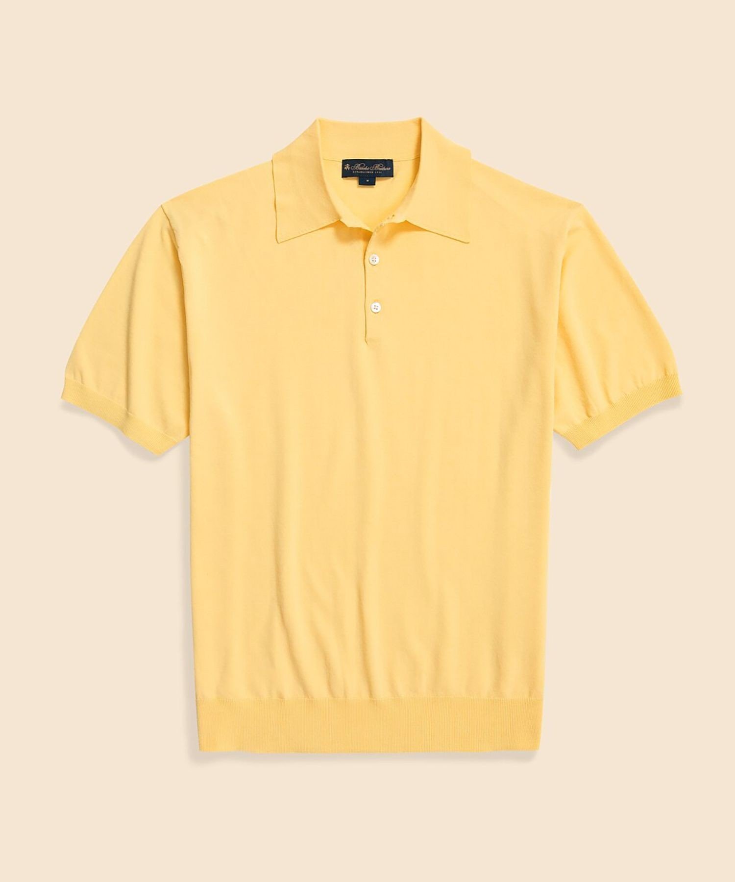 Brooks Brothers｜コットン ハイゲージ ニットポロシャツ | Rakuten