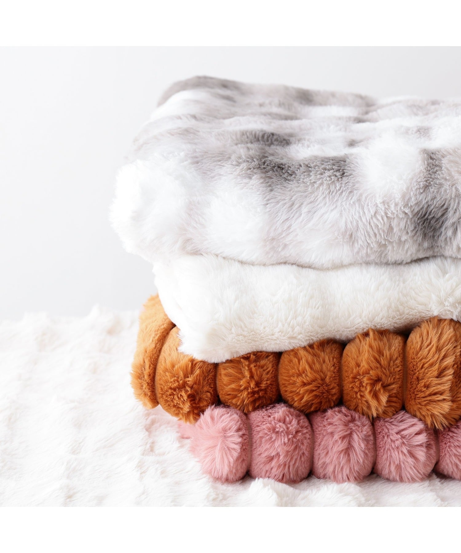 Francfranc｜ヒーター付きブランケット ホワイト | Rakuten Fashion